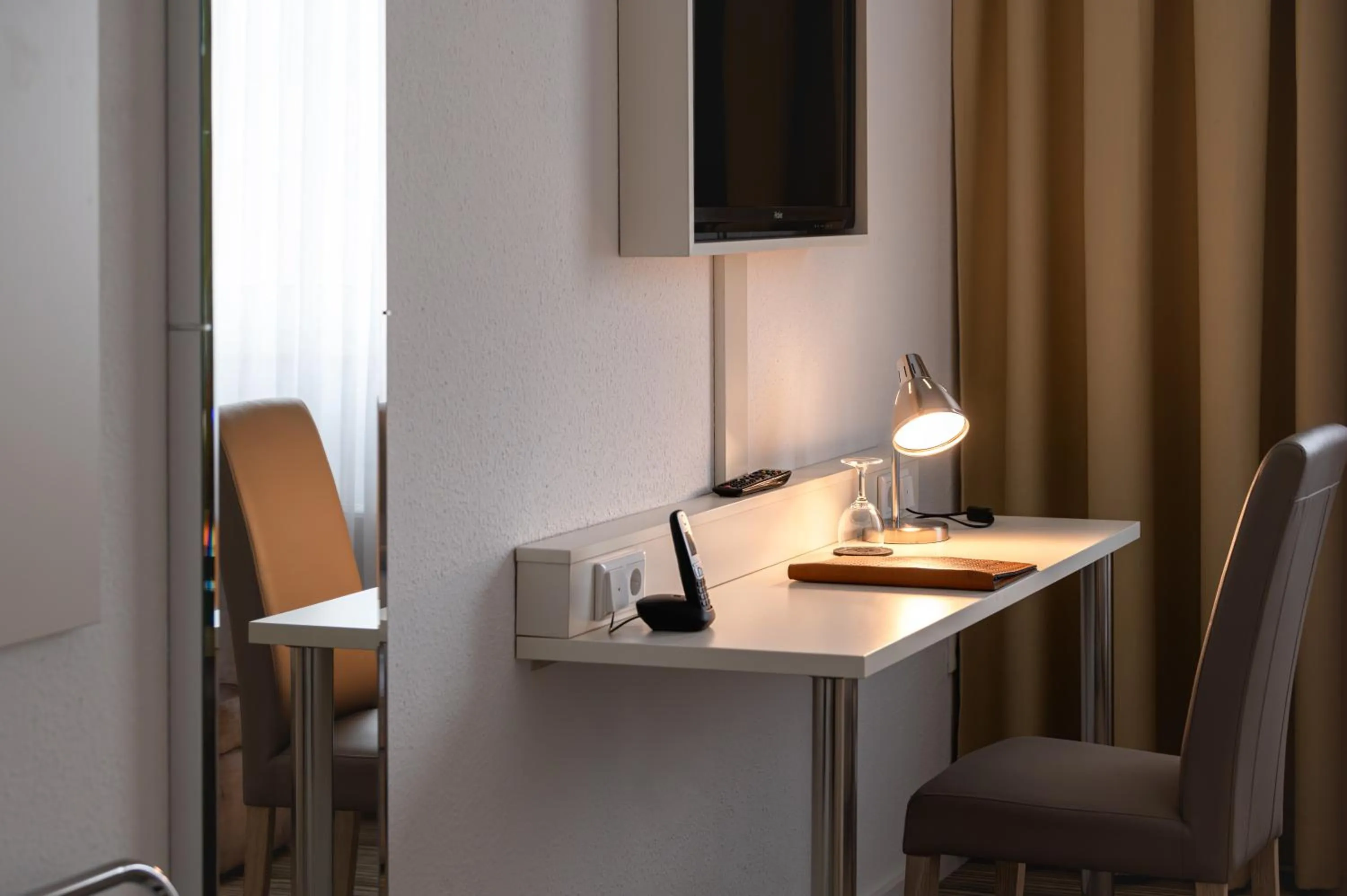 Seating area in Hotel Astra