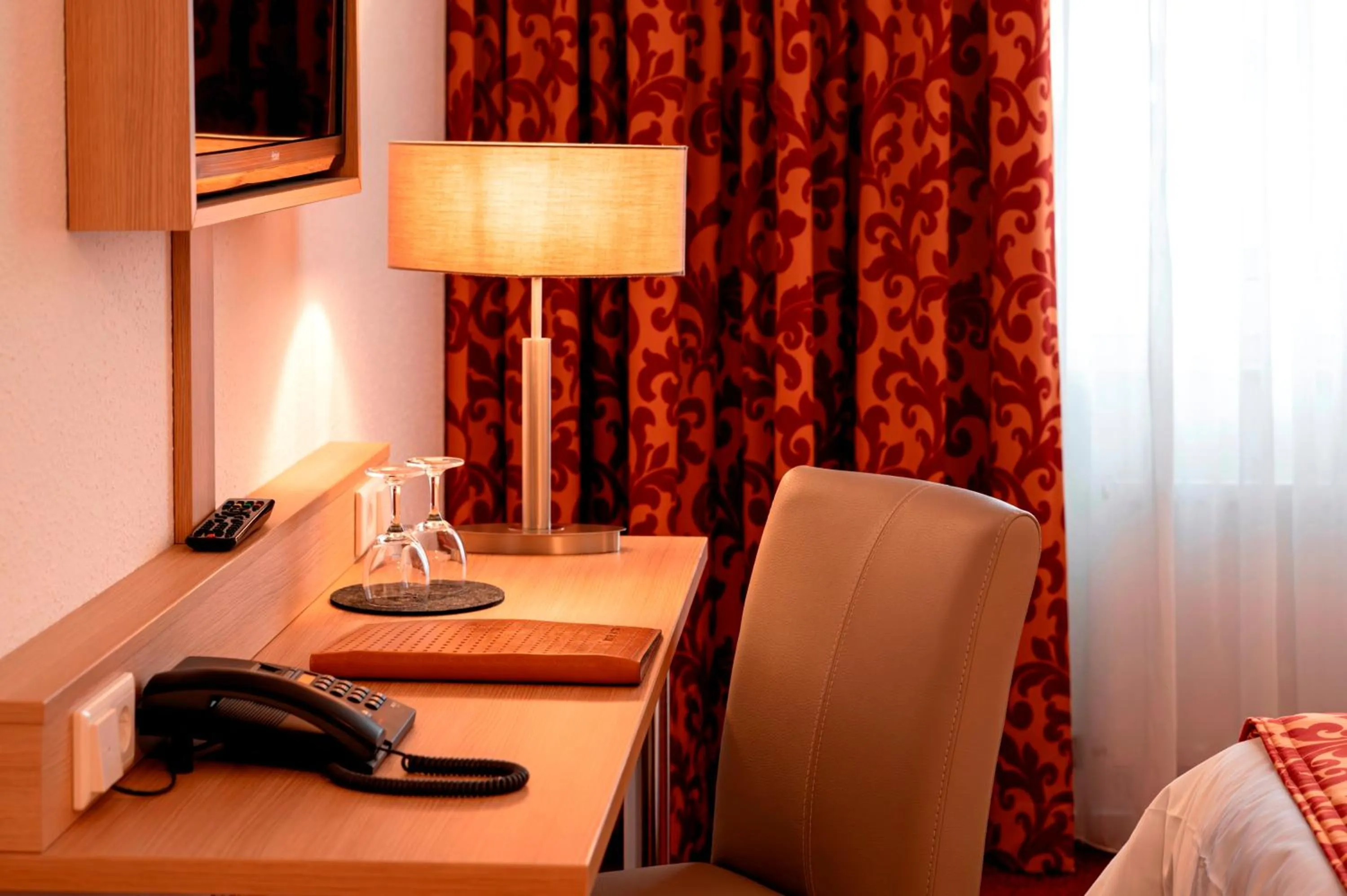 Seating area in Hotel Astra