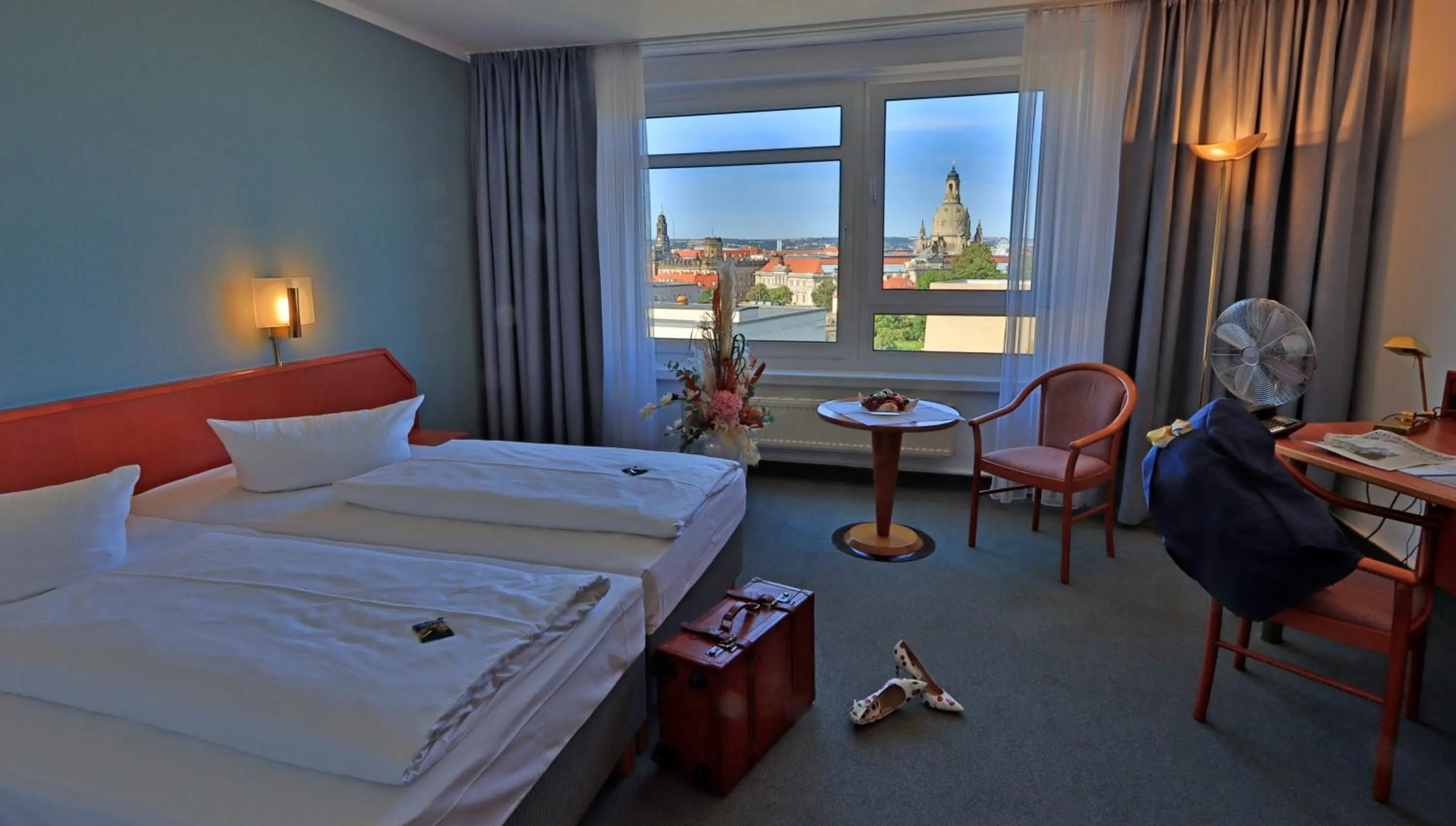 Bed in Hotel Am Terrassenufer