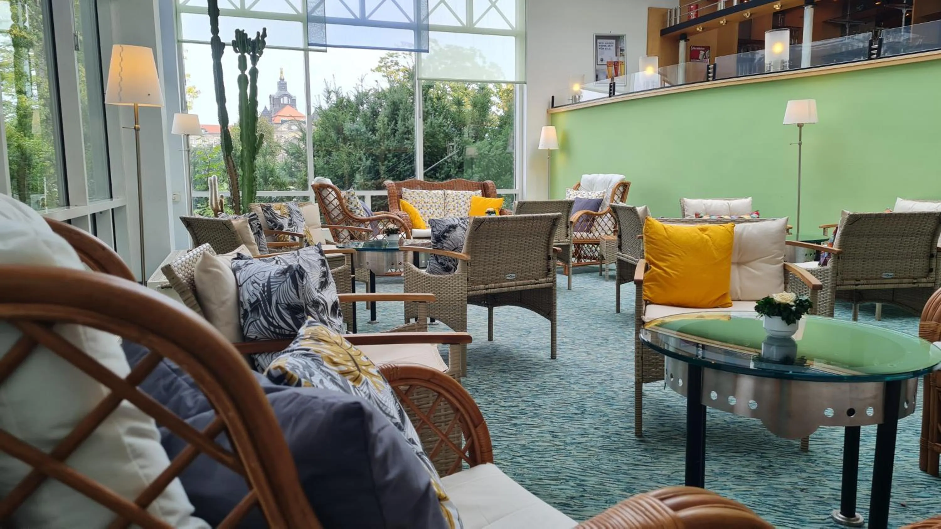 Lobby or reception in Hotel Am Terrassenufer