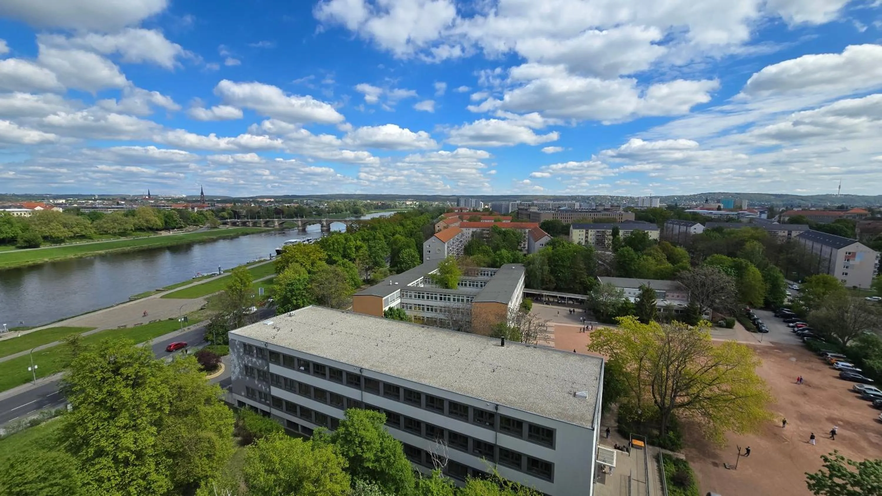 Natural landscape in Hotel Am Terrassenufer