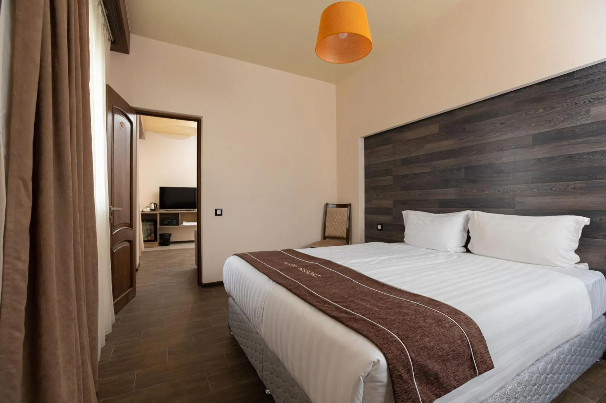 Bed in Alaska Resort