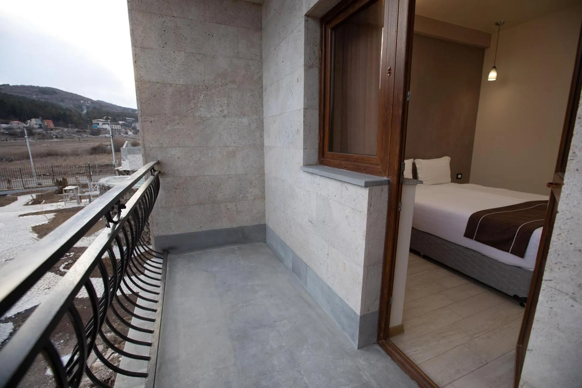 Natural landscape, Bed in Alaska Resort