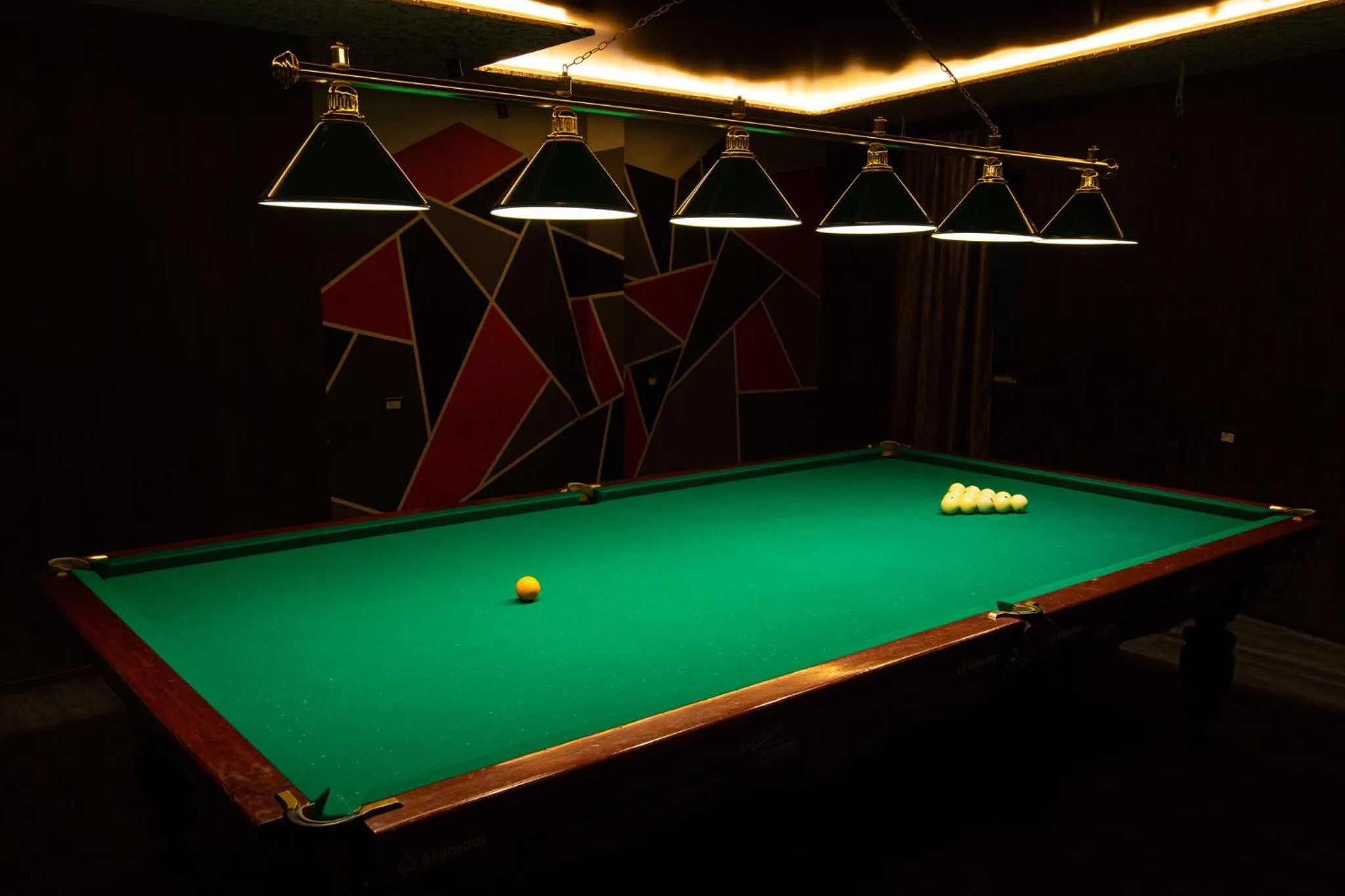 Billiard in Alaska Resort