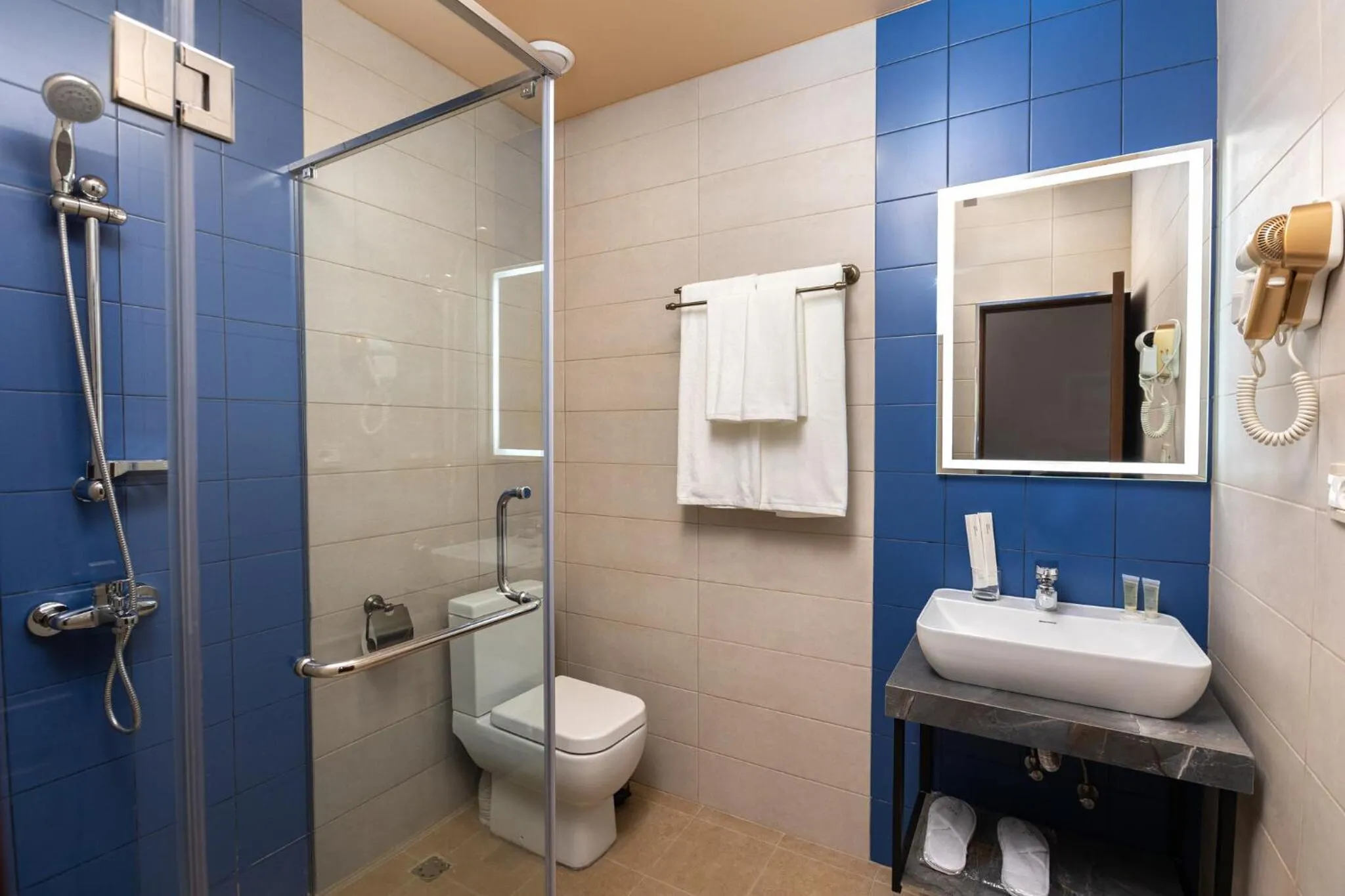 Shower in Alaska Resort