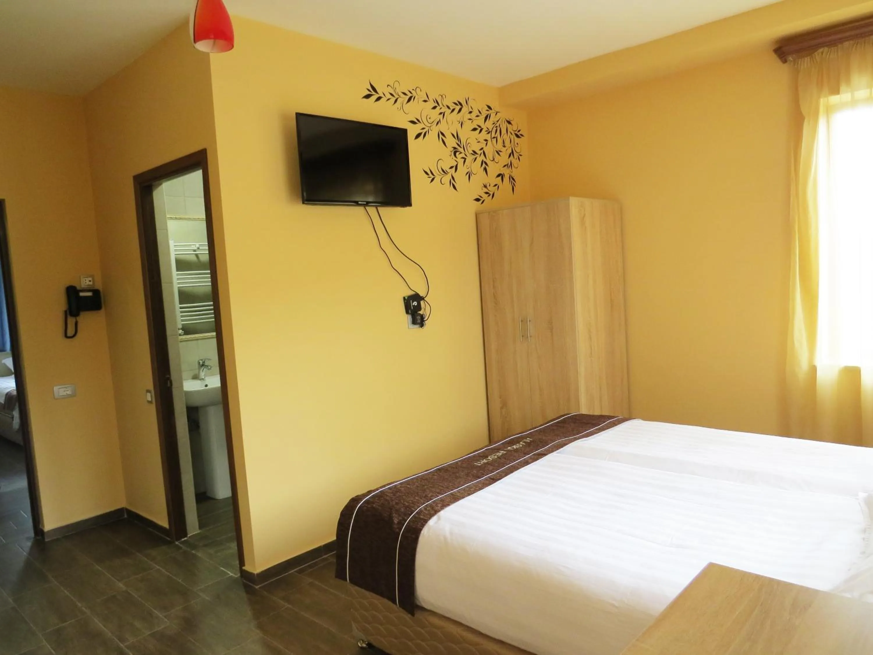 Bed in Alaska Resort