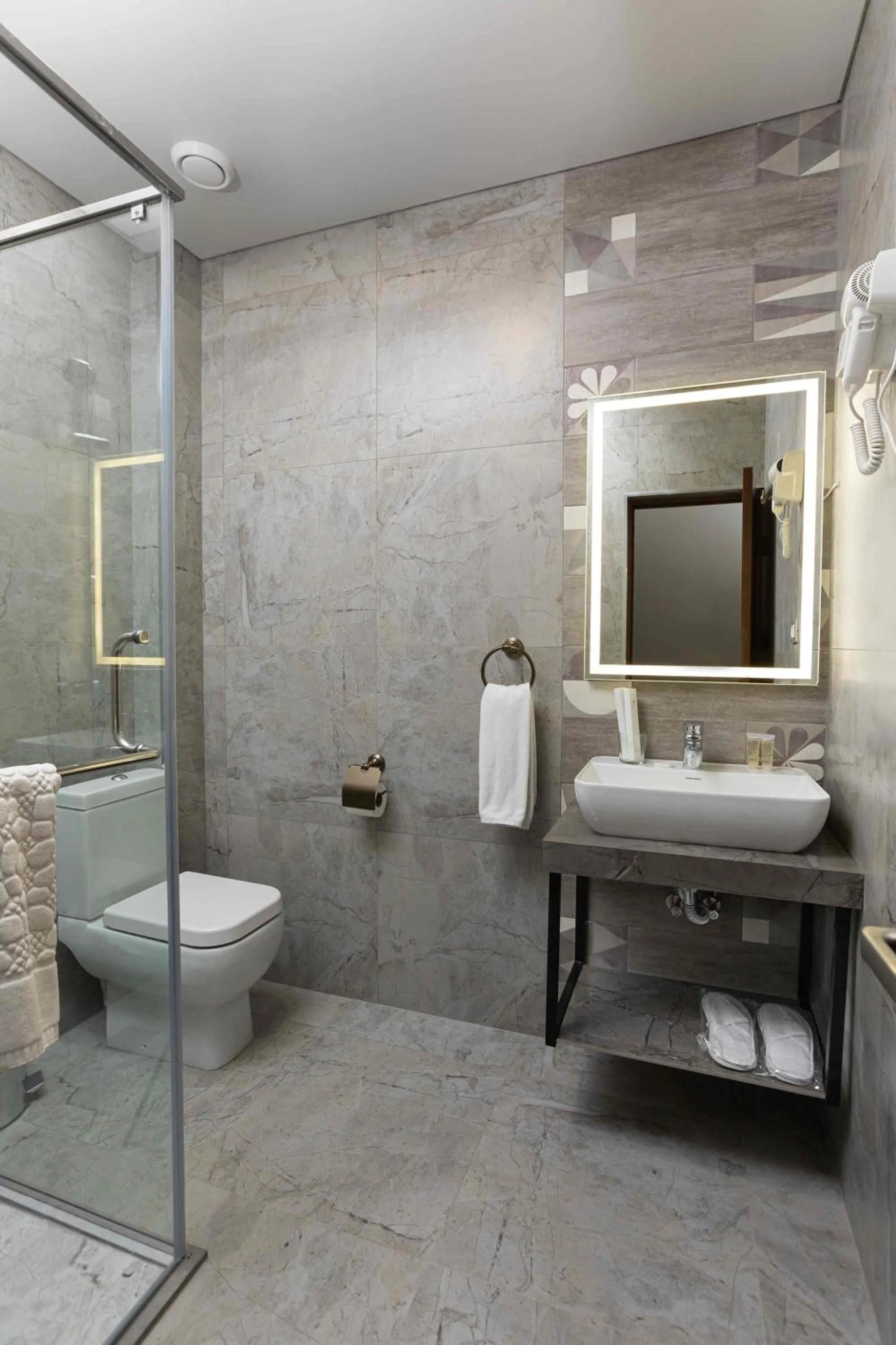 Shower in Alaska Resort