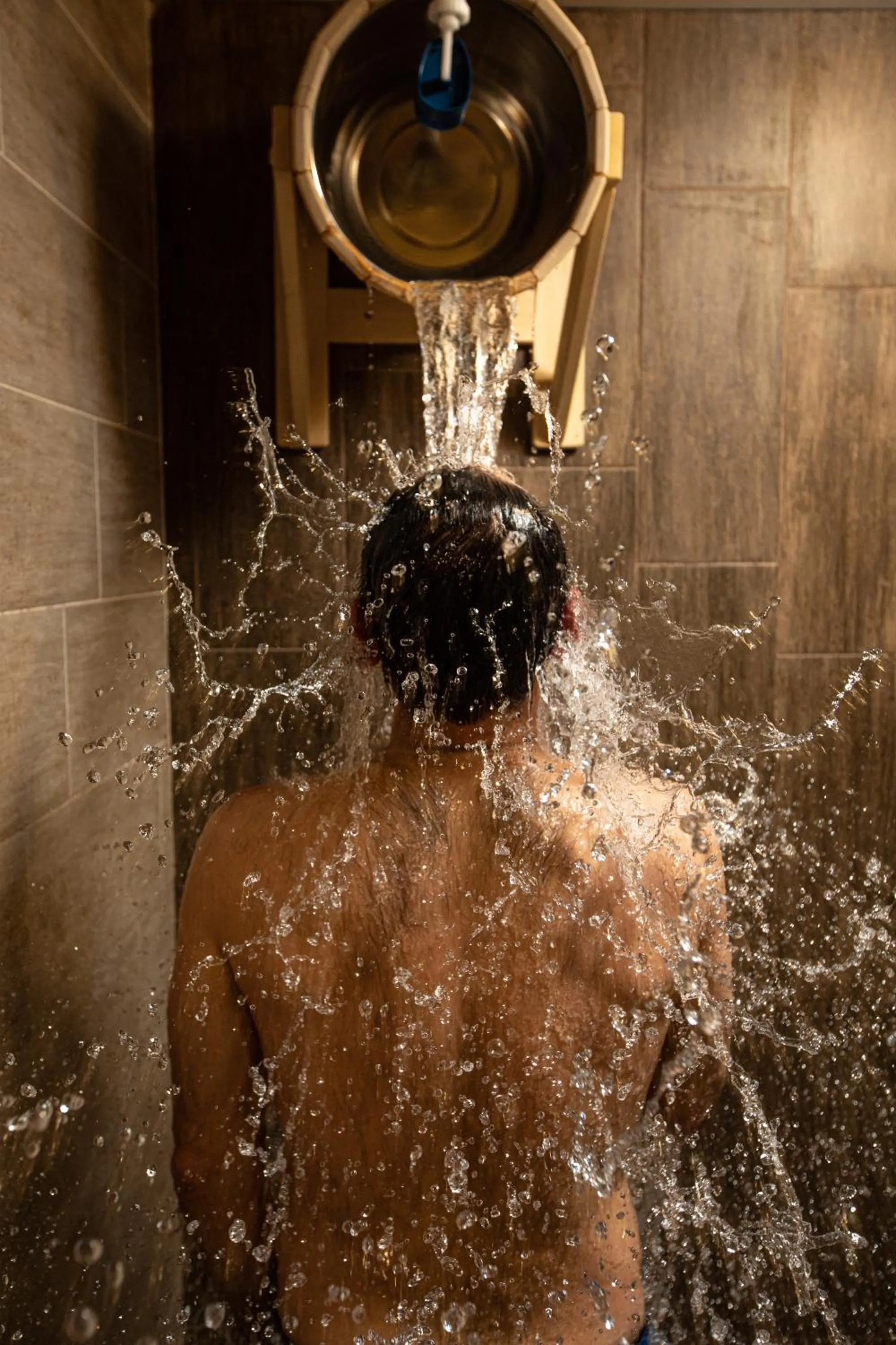 Sauna in Alaska Resort