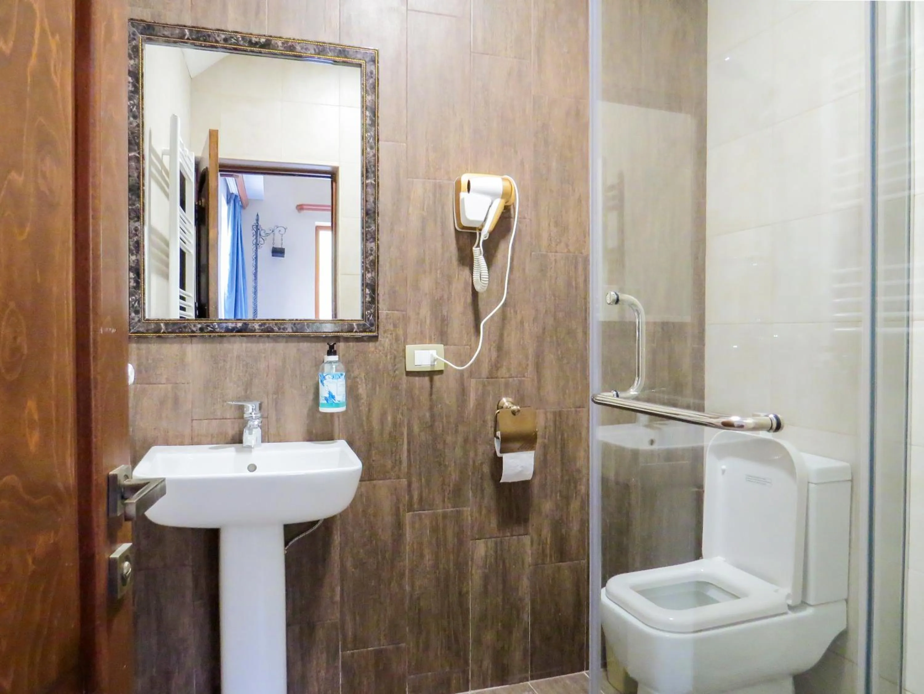 Shower in Alaska Resort