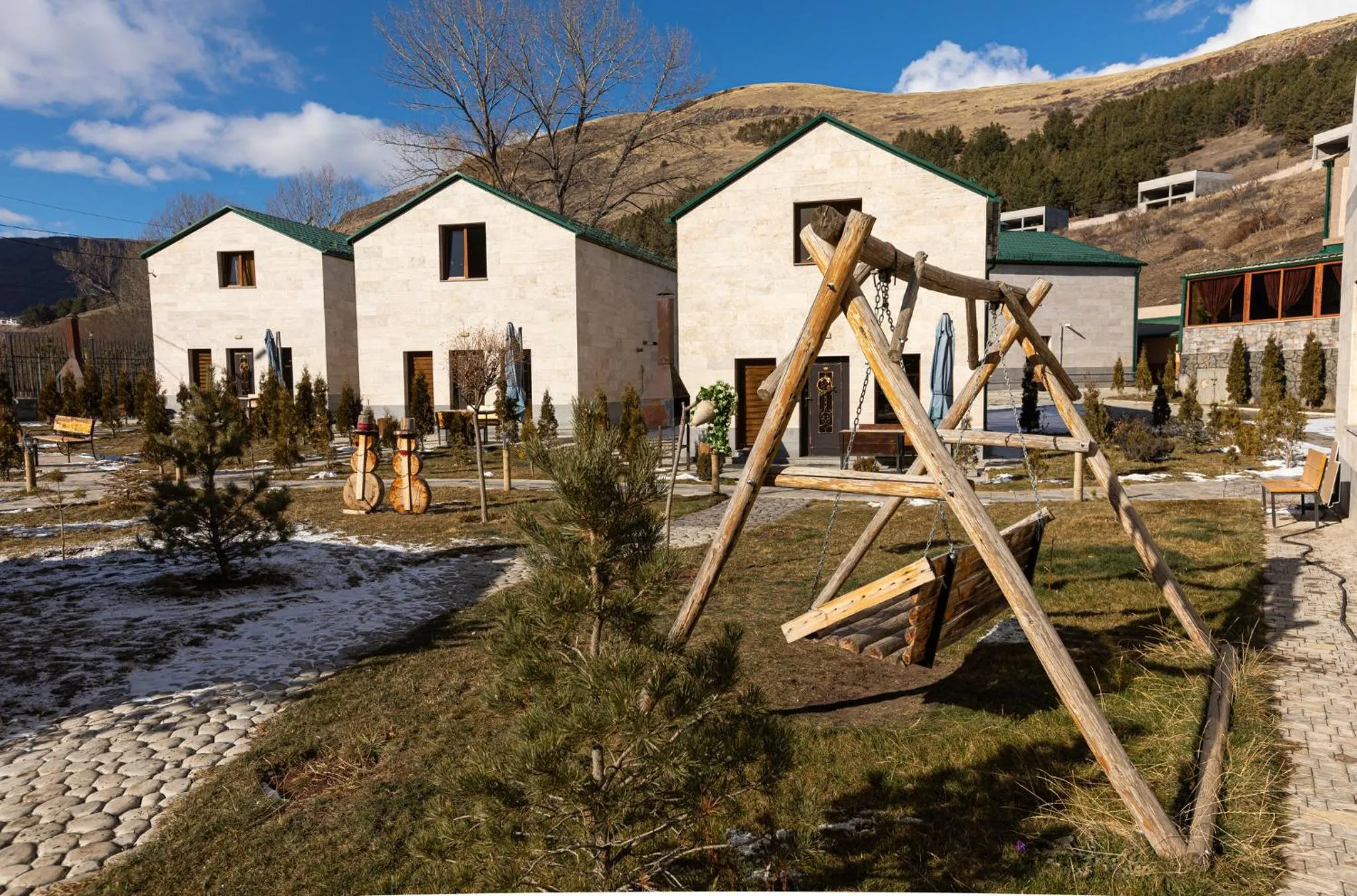 Property building in Alaska Resort