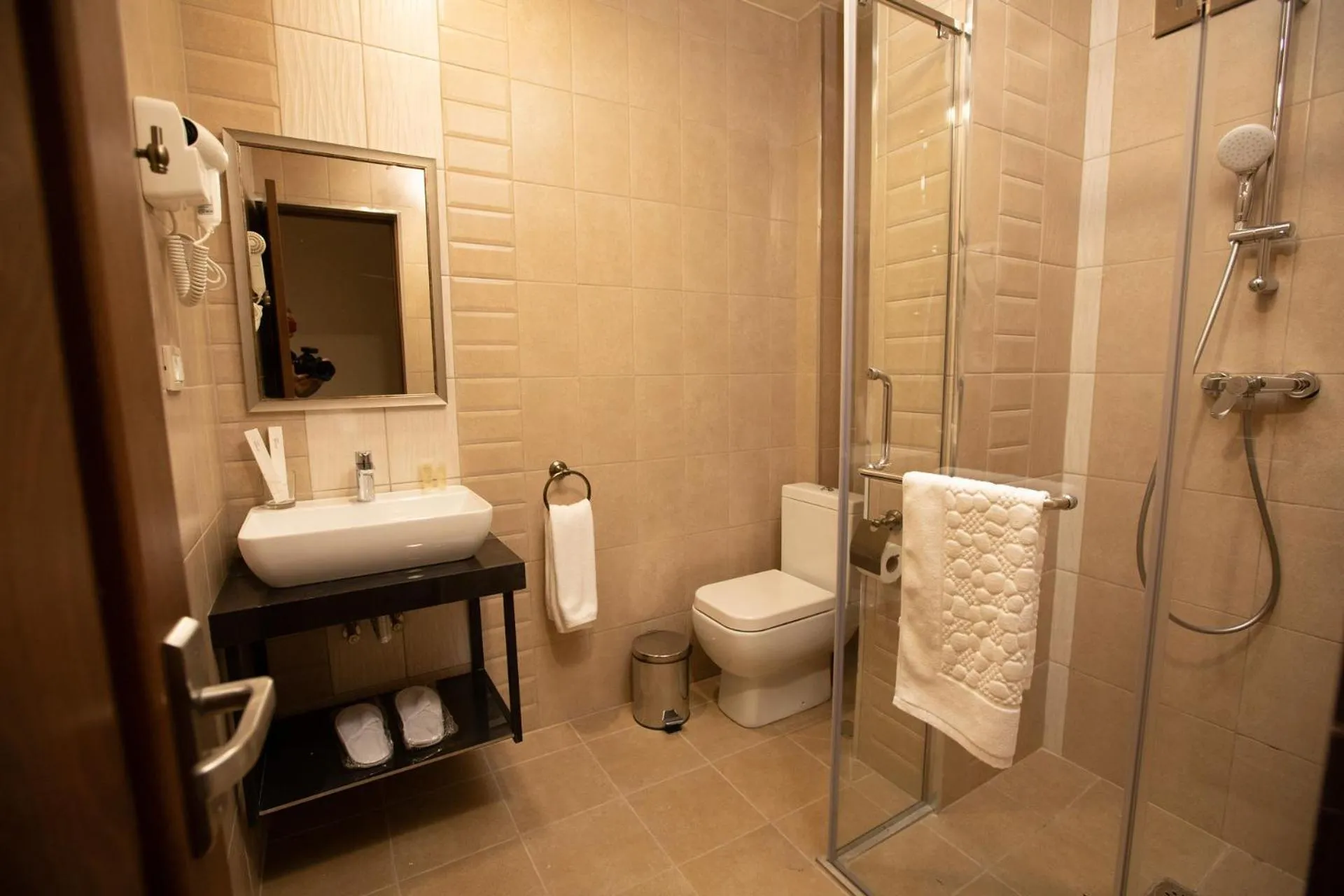 Shower in Alaska Resort