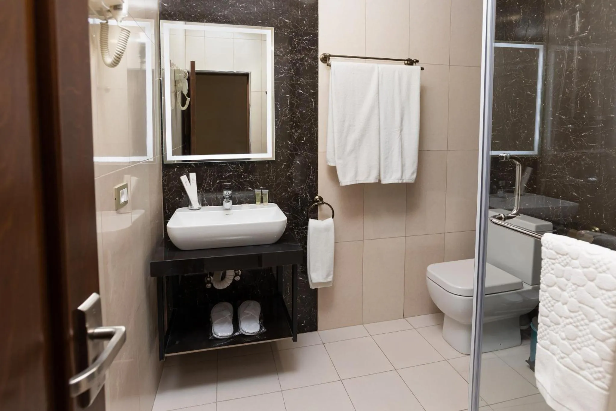 Shower in Alaska Resort