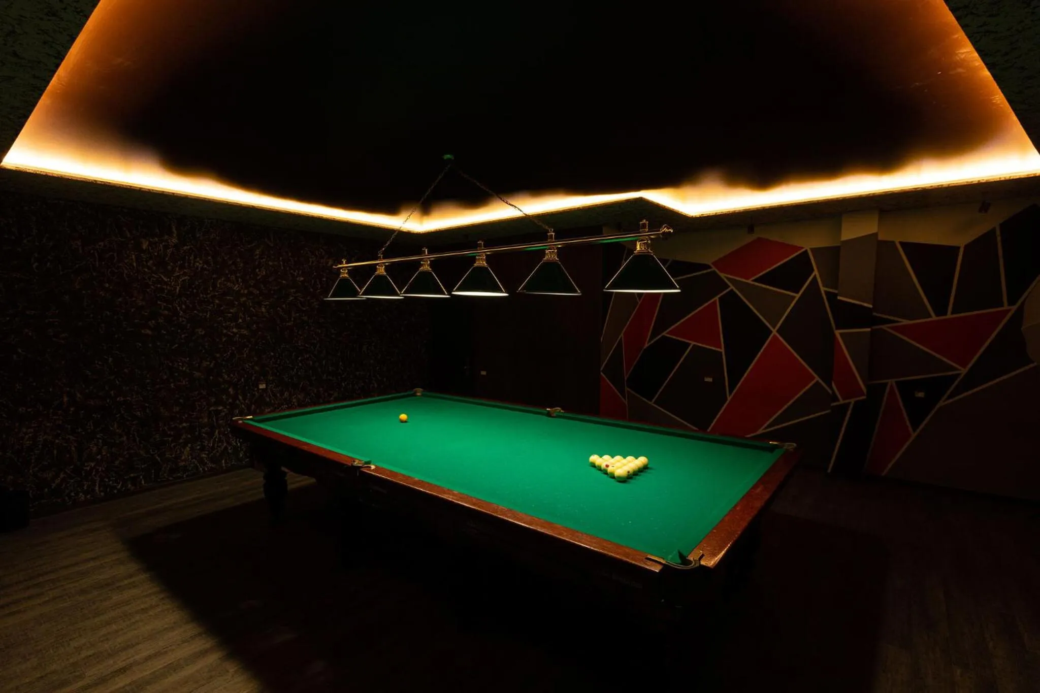 Billiard in Alaska Resort