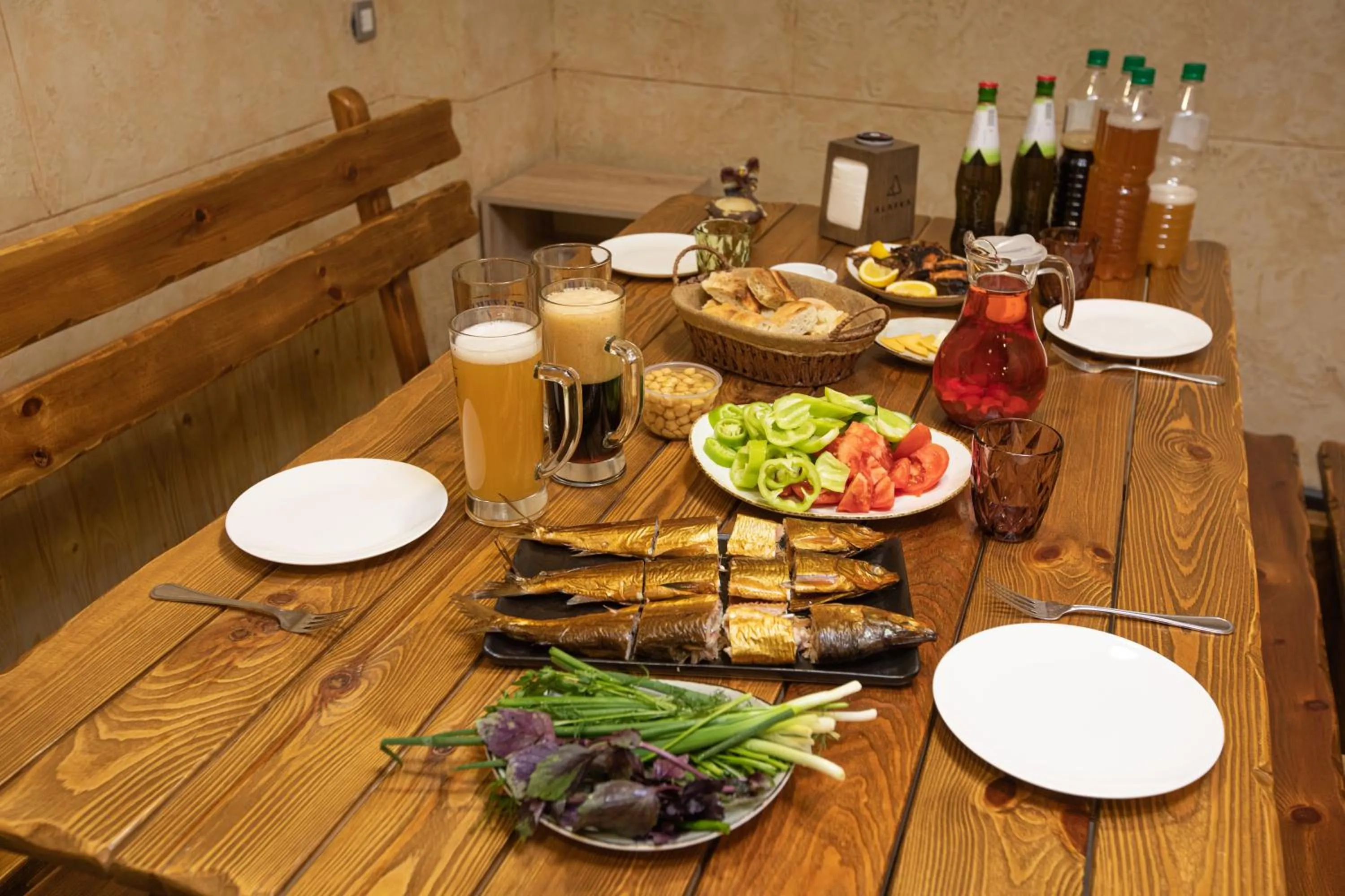 Sauna in Alaska Resort