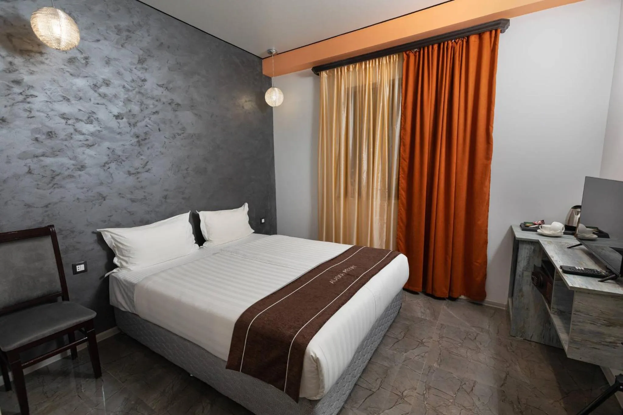 Bed in Alaska Resort