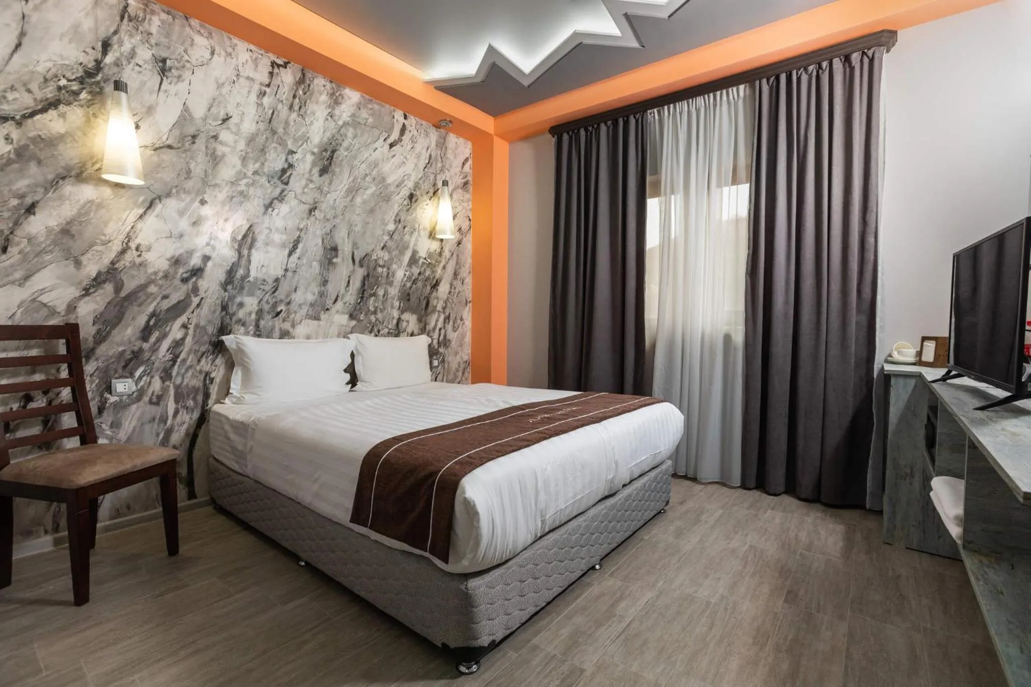 Bed in Alaska Resort