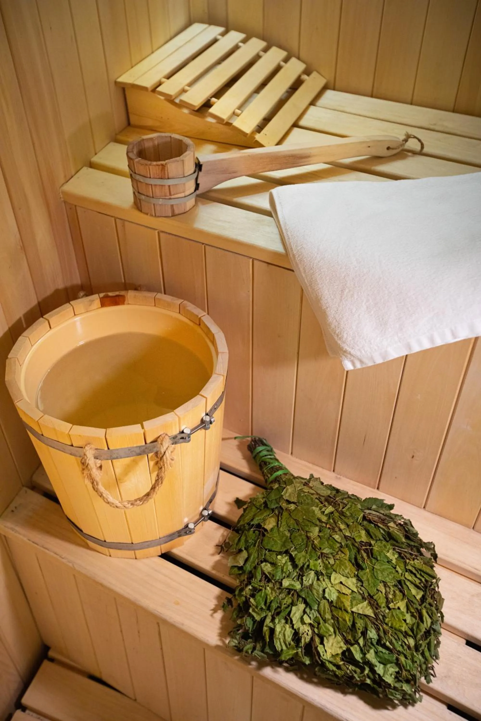 Sauna in Alaska Resort