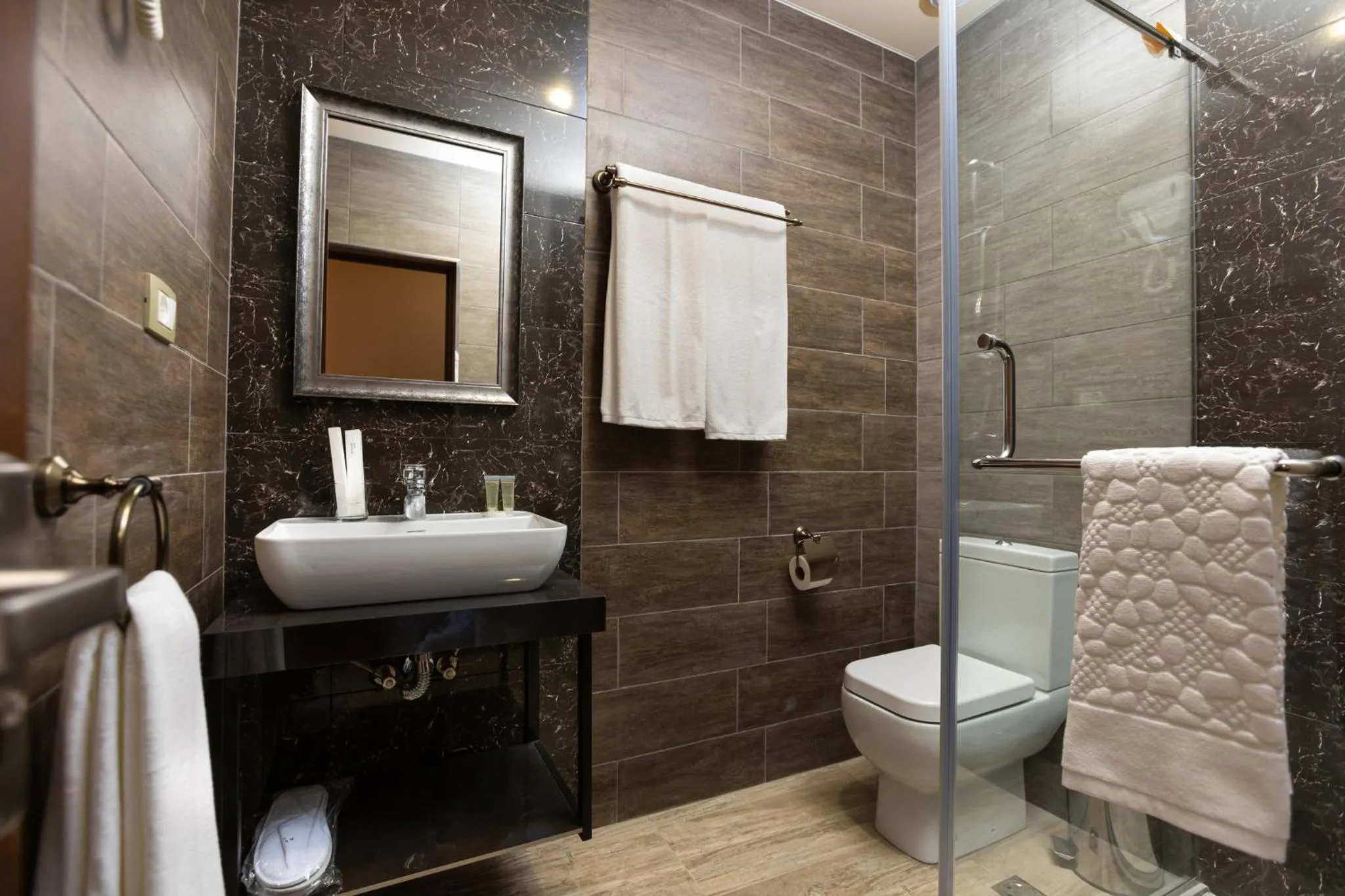 Shower in Alaska Resort