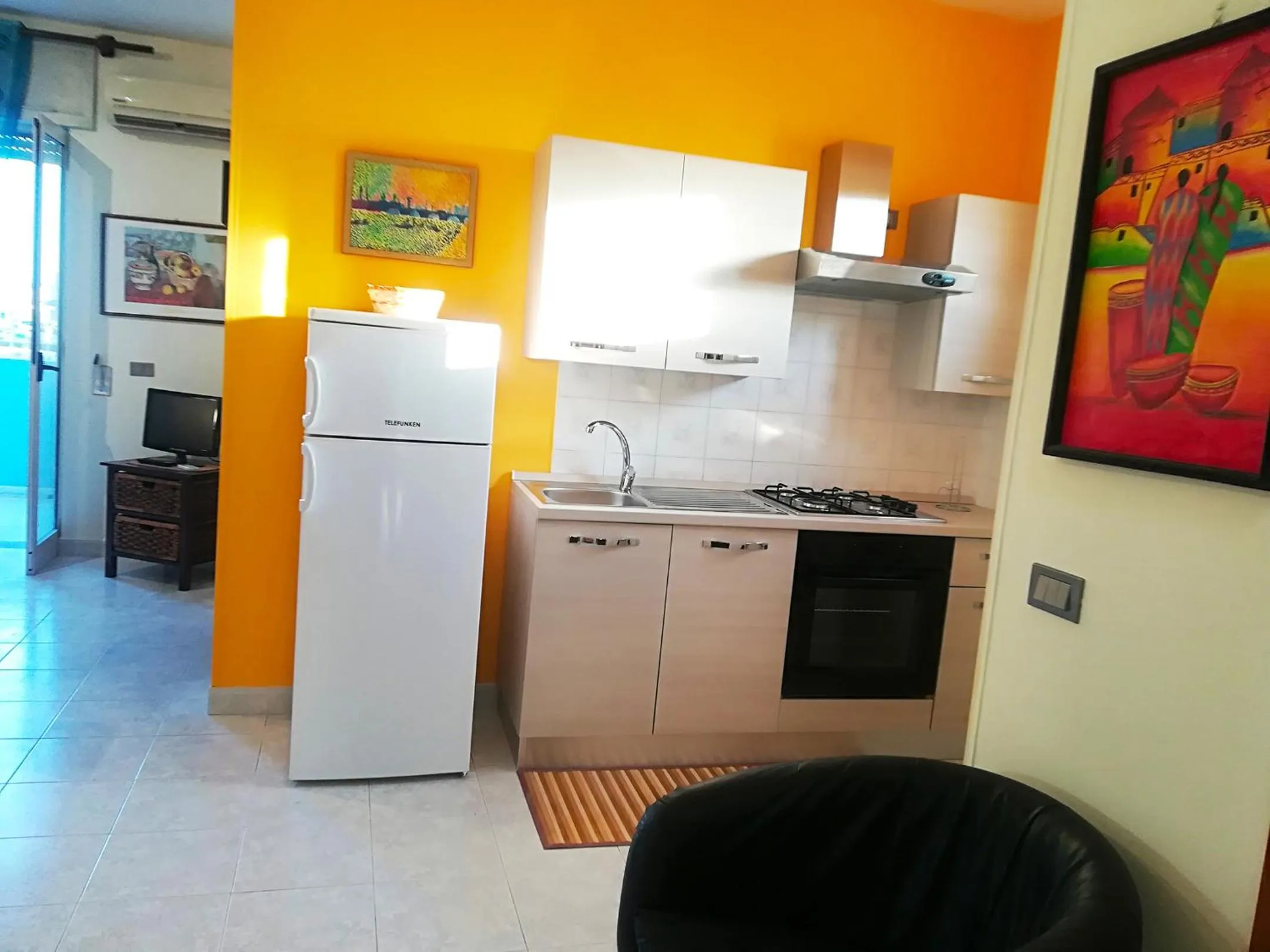 kitchen in Near The Beach And The Center Of Otranto - Apartment Eleonora 5 Places