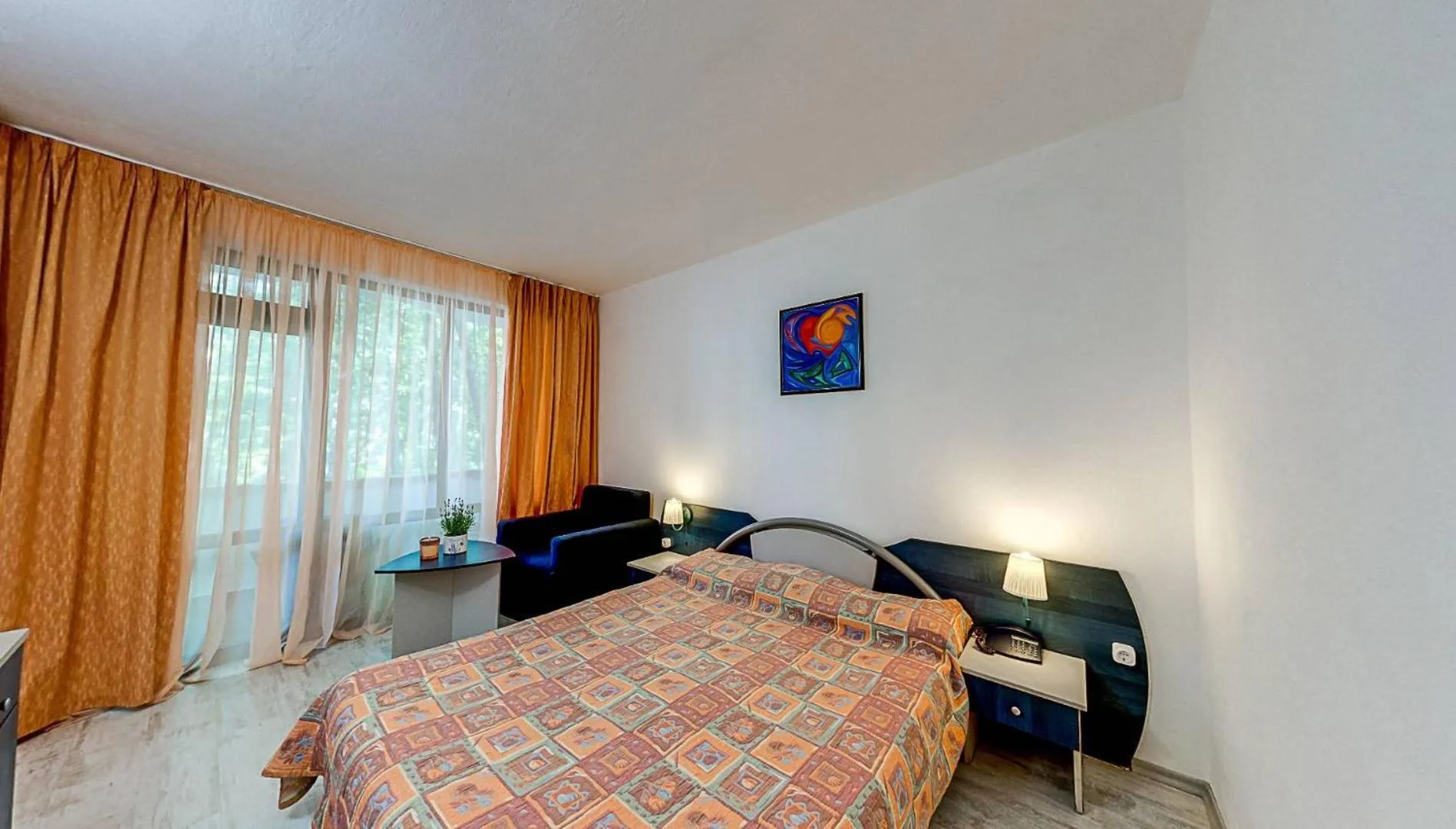 Photo of the whole room, Bed in Elmar Hotel