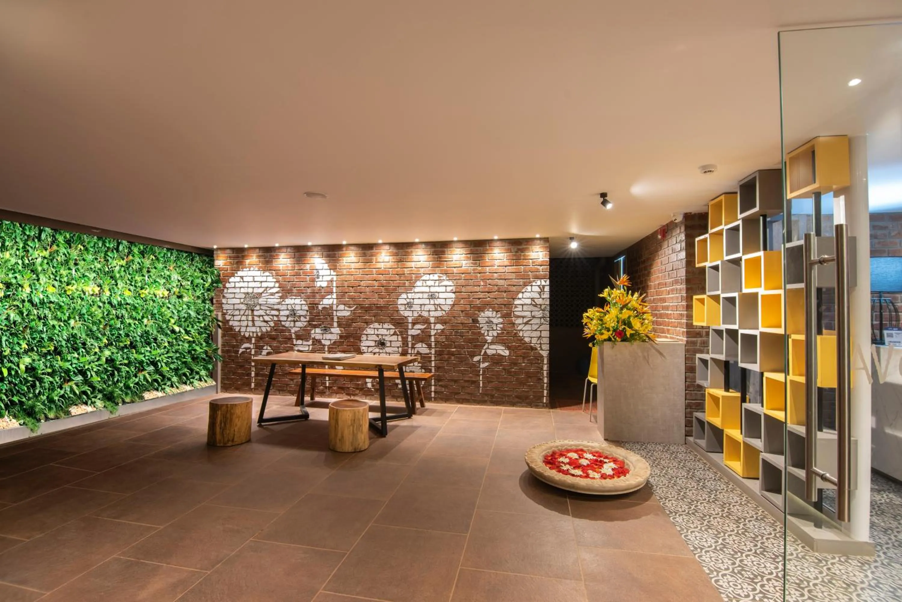 Lobby or reception in Hotel Avora Tree By Rivido Kempegowda Airport Road