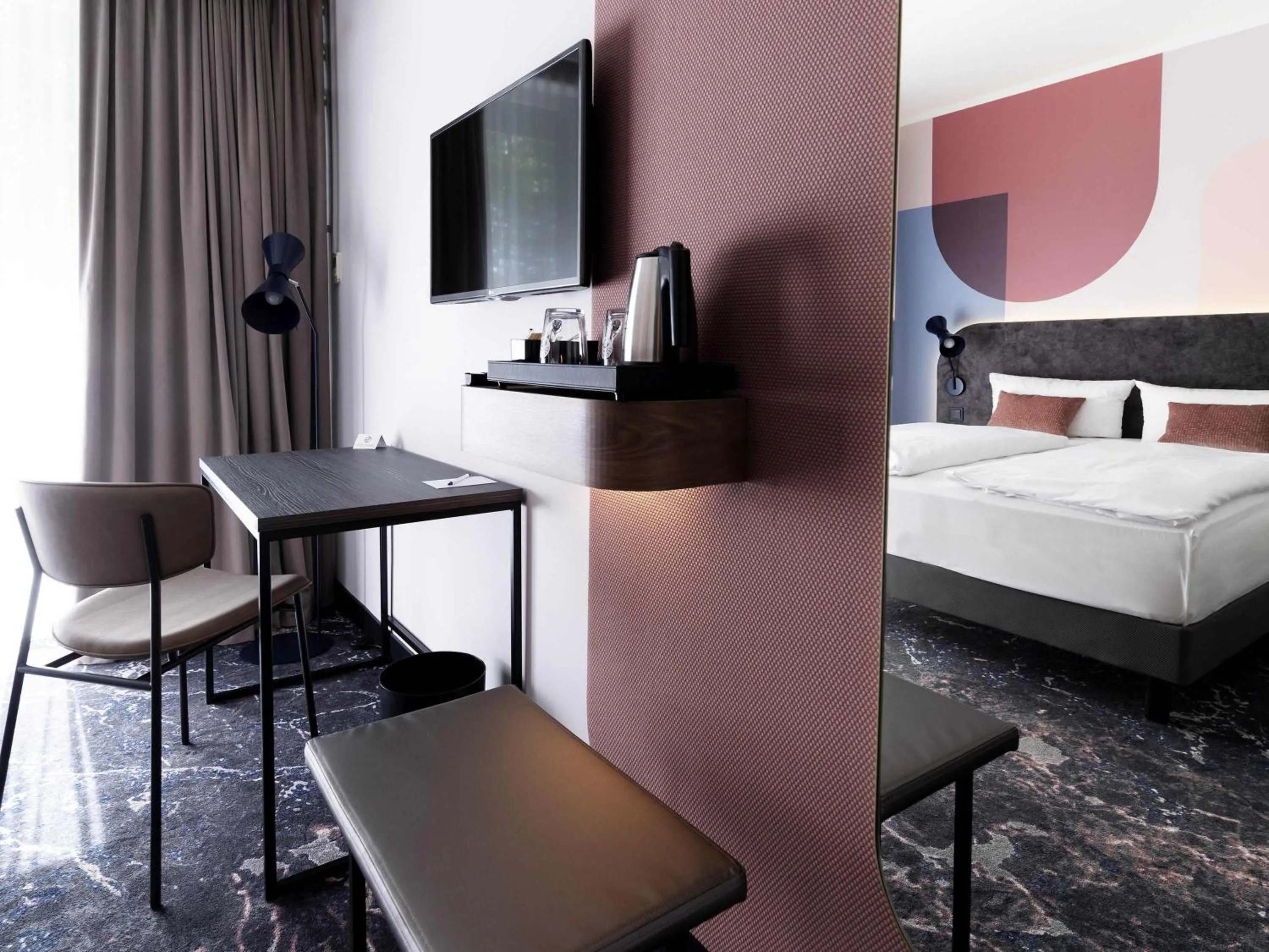 Bedroom, Bed in Mercure Mainz City Center