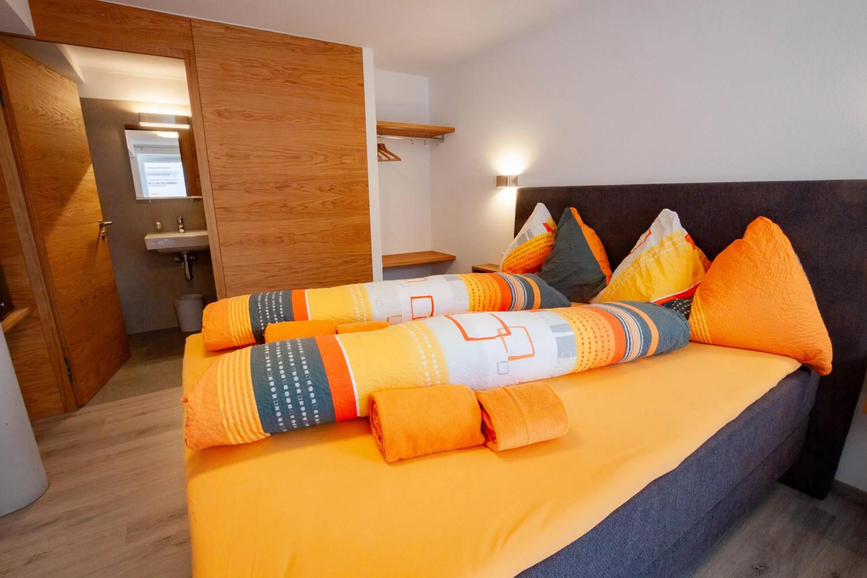 Bed in Ristorante Pensione Chalet Stazione