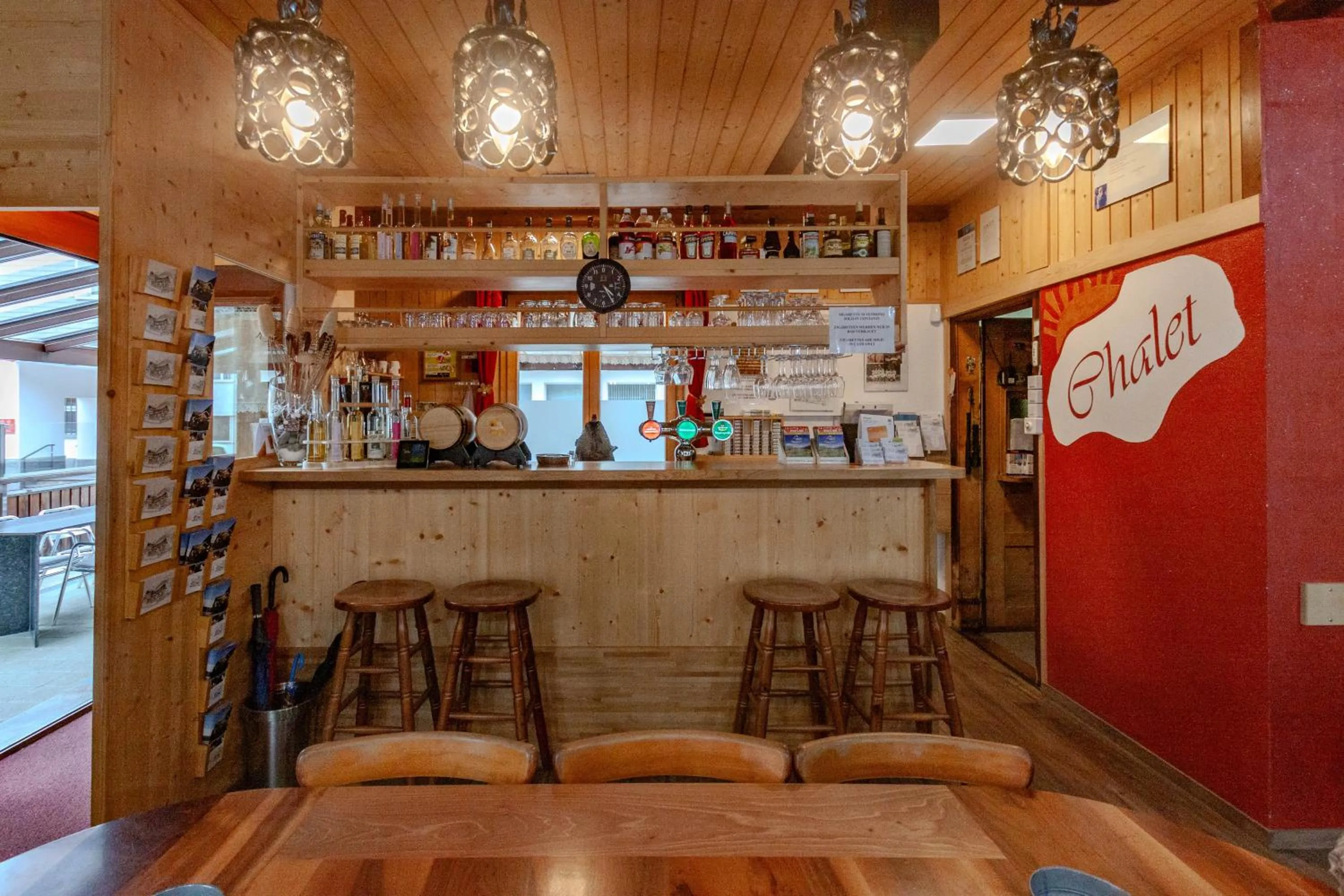 Lounge or bar in Ristorante Pensione Chalet Stazione