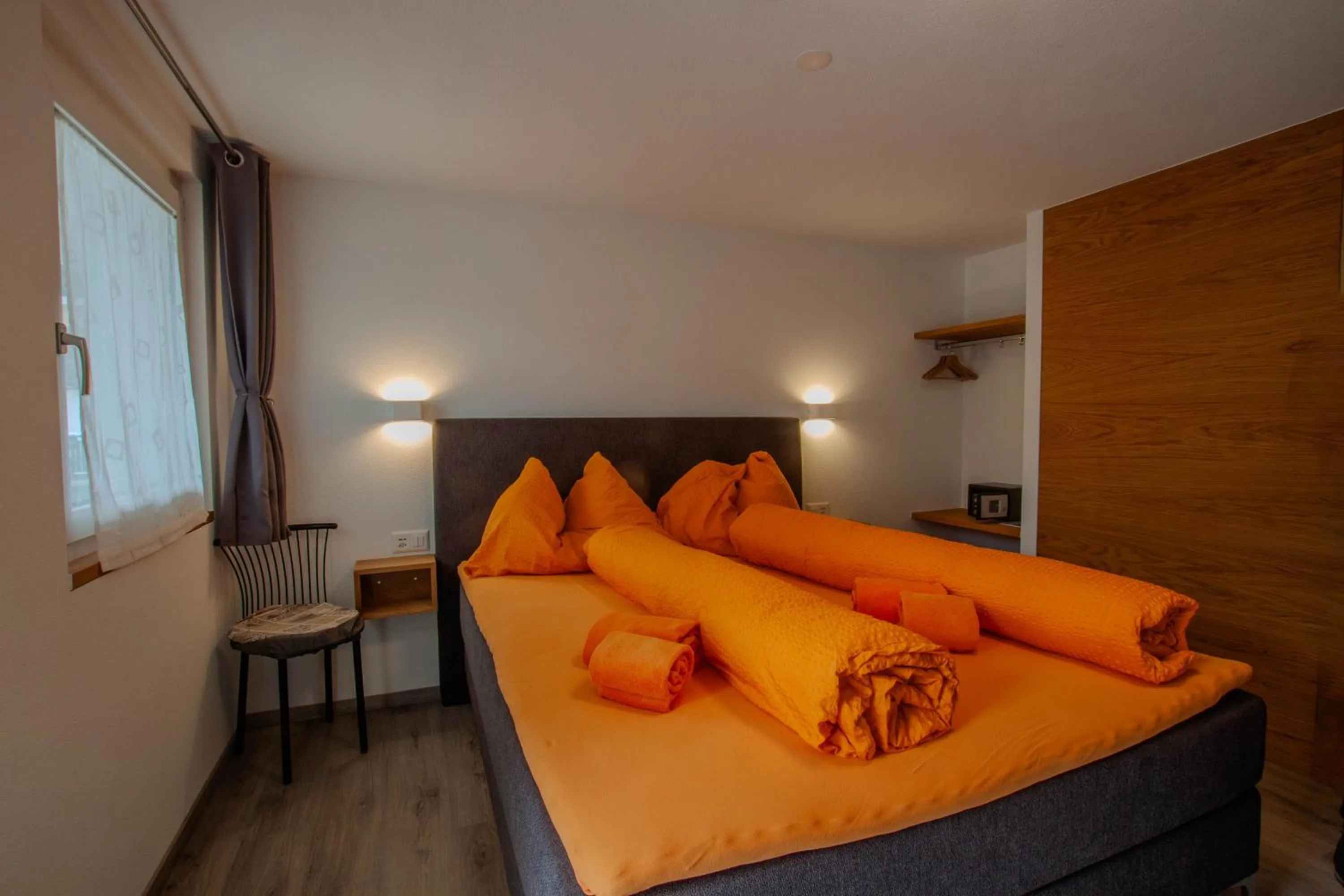 Bed in Ristorante Pensione Chalet Stazione