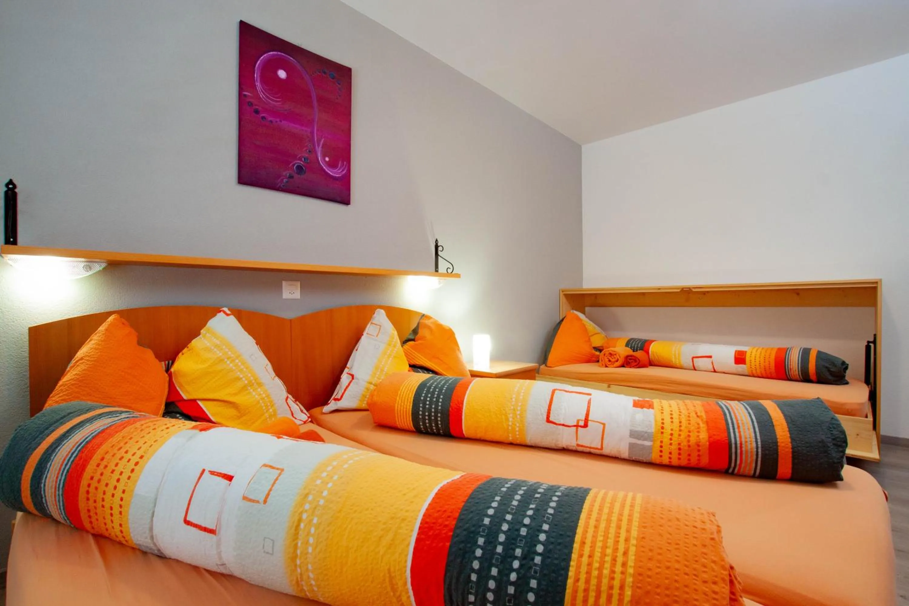 Bed in Ristorante Pensione Chalet Stazione