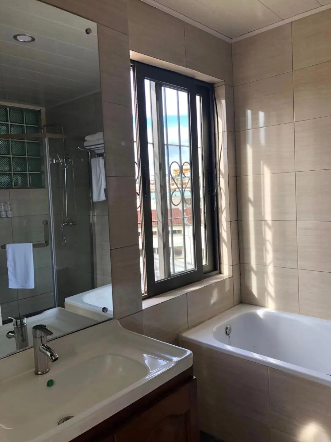 Bathroom in Feima Hotel