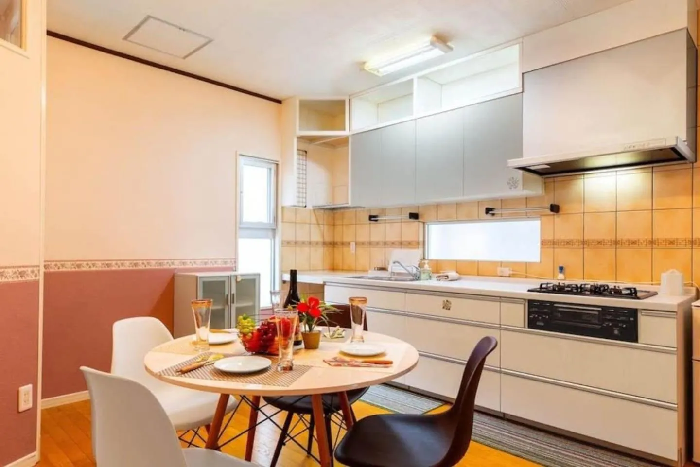 Kitchen or kitchenette in CHATAN SEASIDE FLAT VILLA