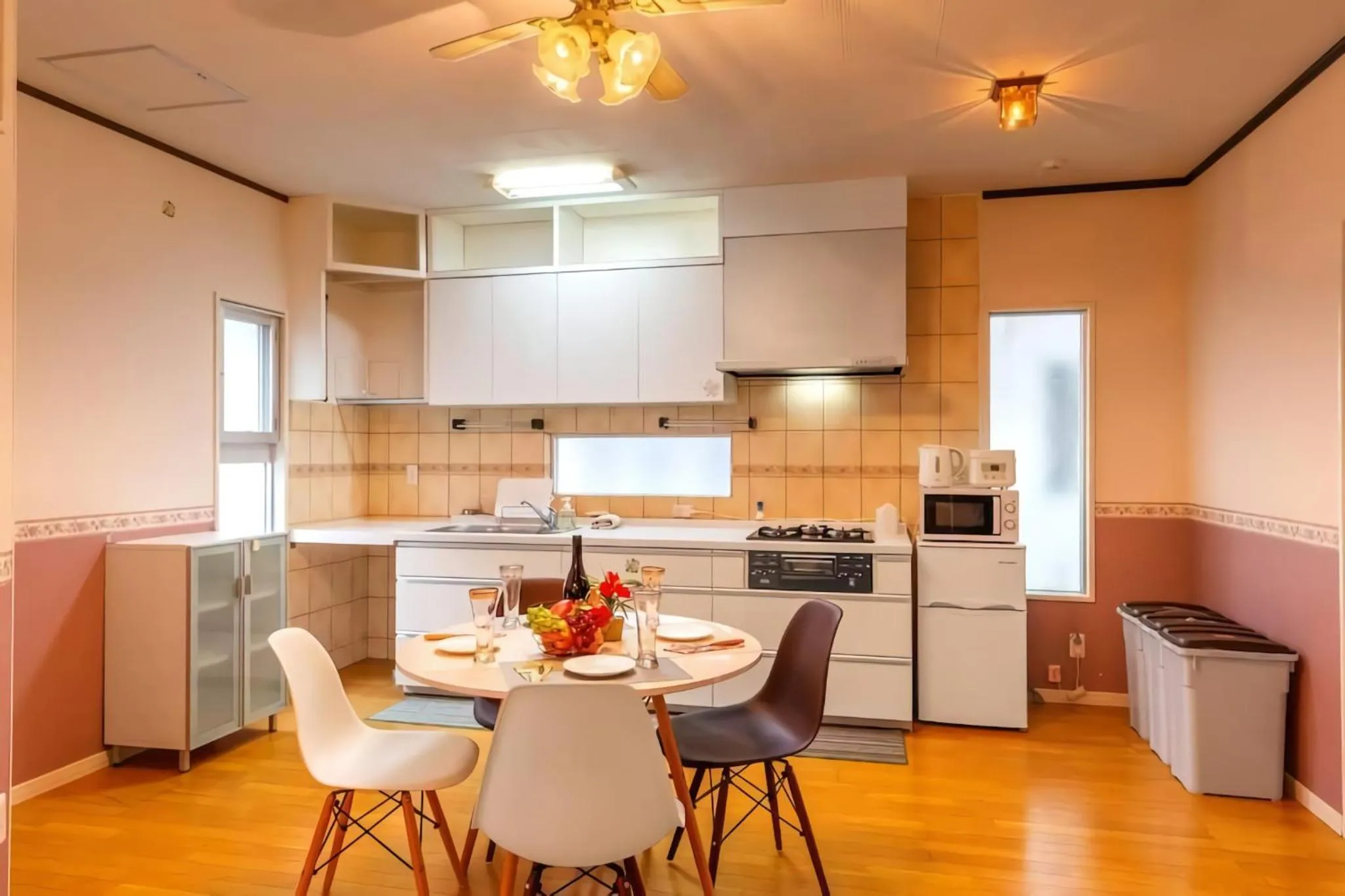 Kitchen or kitchenette in CHATAN SEASIDE FLAT VILLA