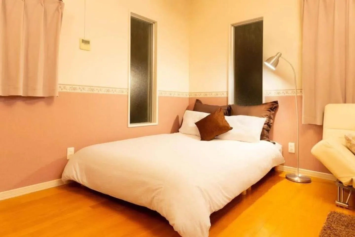 Bed in CHATAN SEASIDE FLAT VILLA