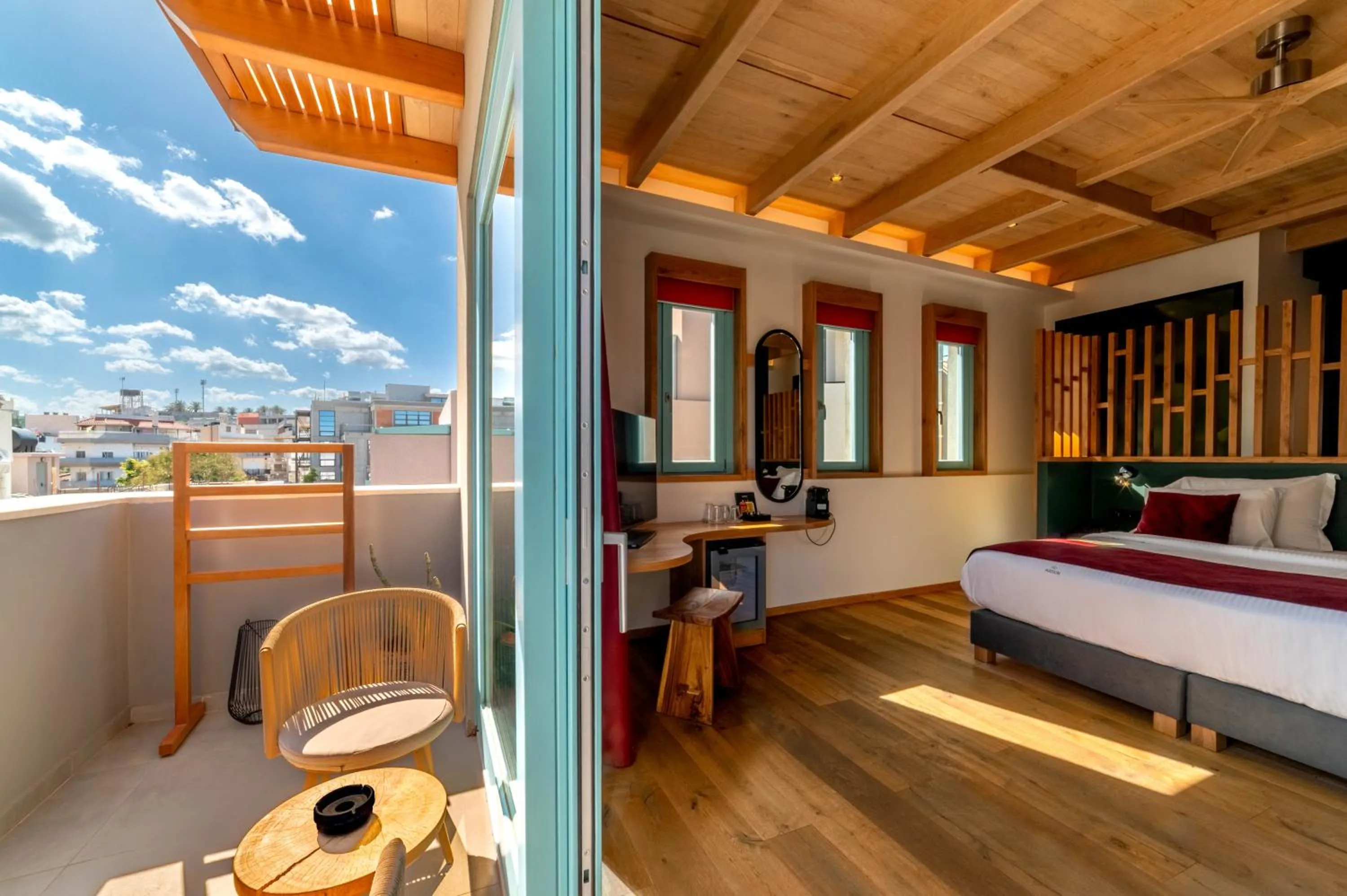 Bed in Artion City Boutique Hotel