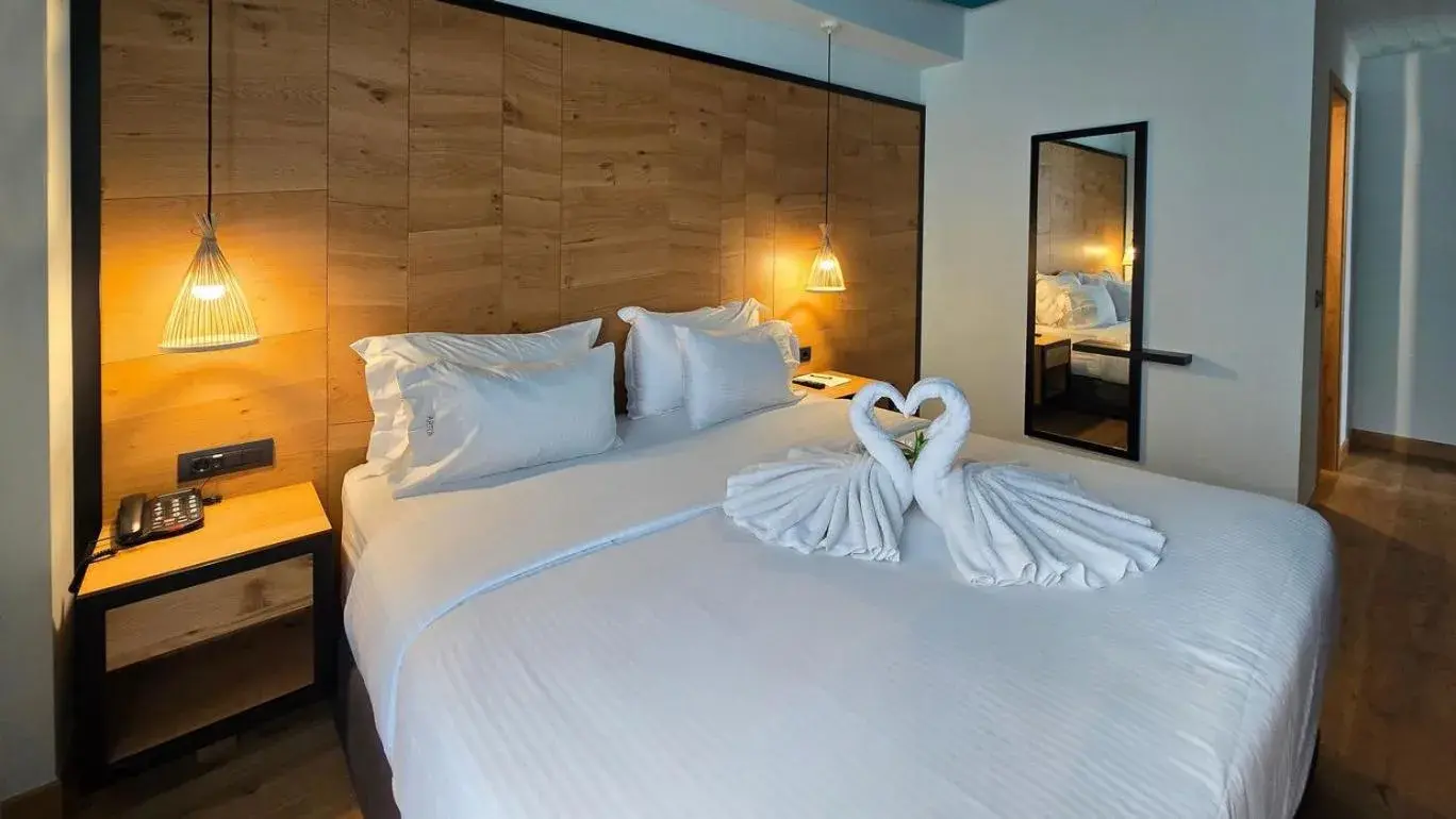 View (from property/room), Bed in Artion Boutique by Enorme View (from property/room), Bed in Artion Boutique by Enorme