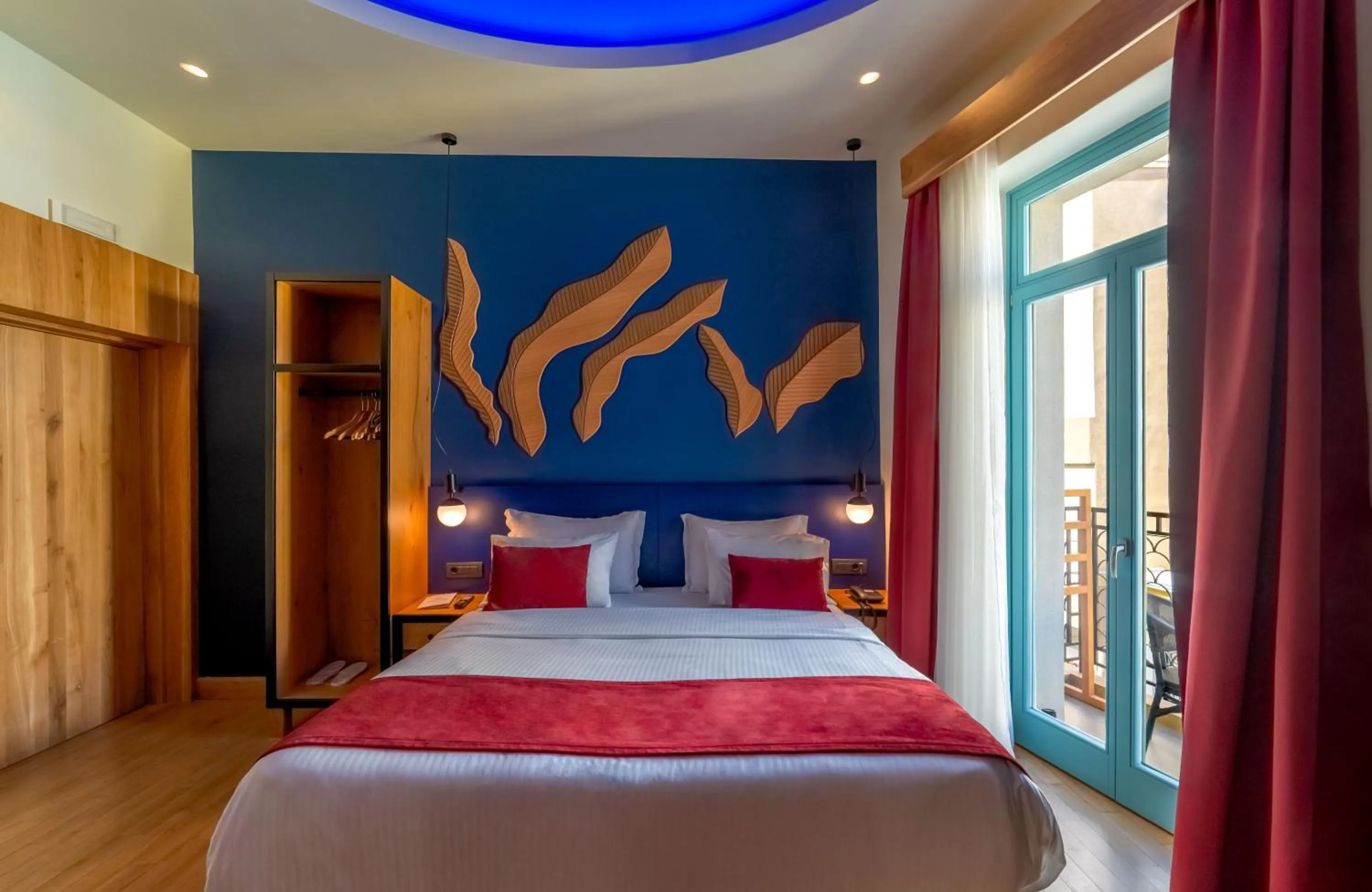 Bed in Artion City Boutique Hotel