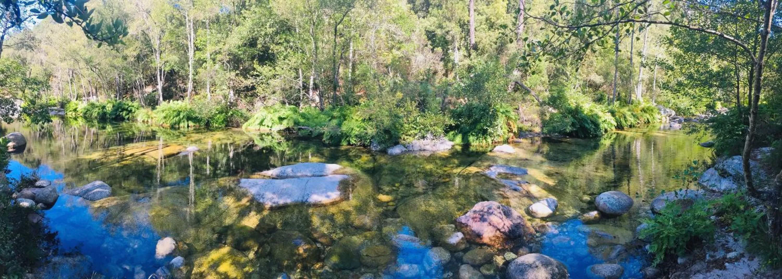 Natural landscape in Hôtel Cantu di Fiumu