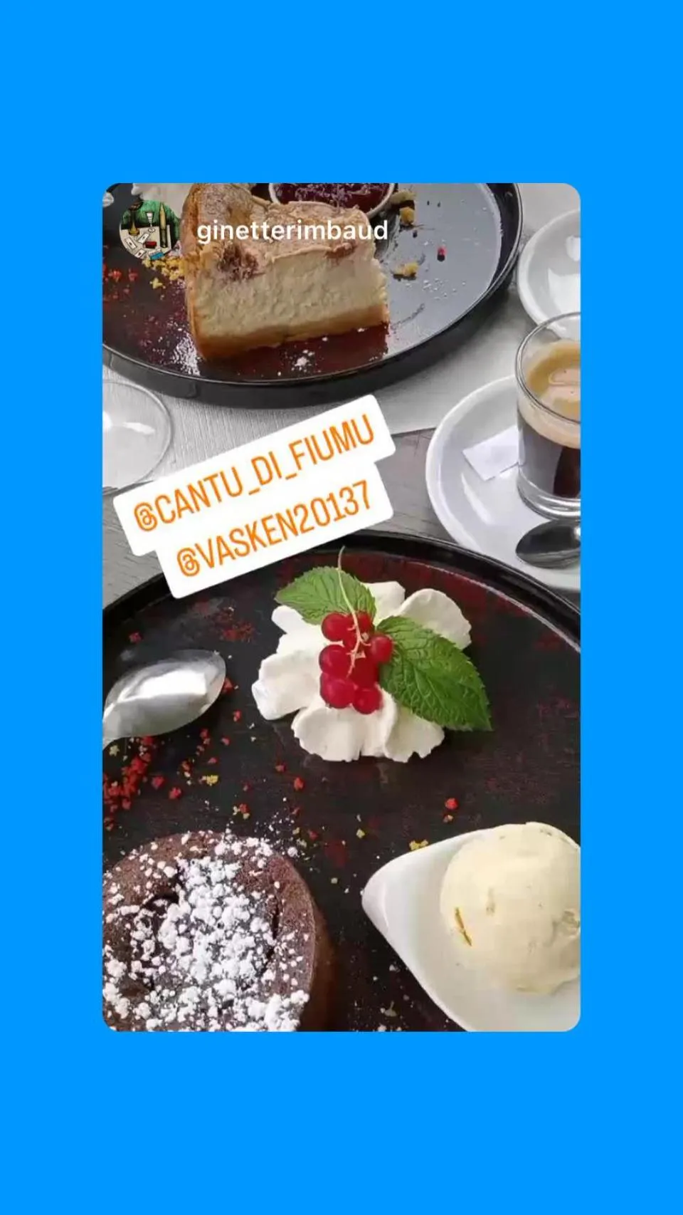 Restaurant/places to eat in Hôtel Cantu di Fiumu