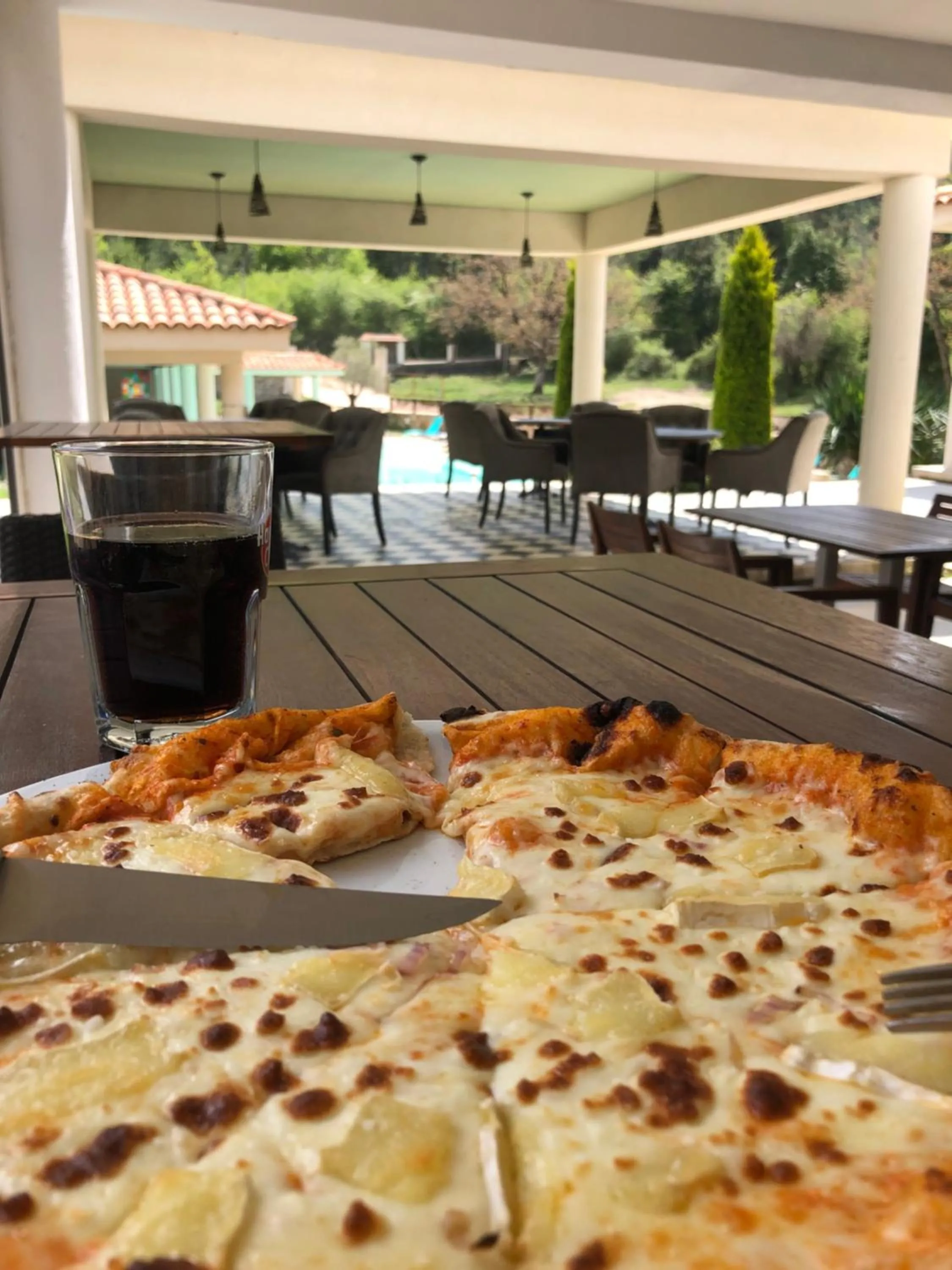 Restaurant/places to eat in Hôtel Cantu di Fiumu