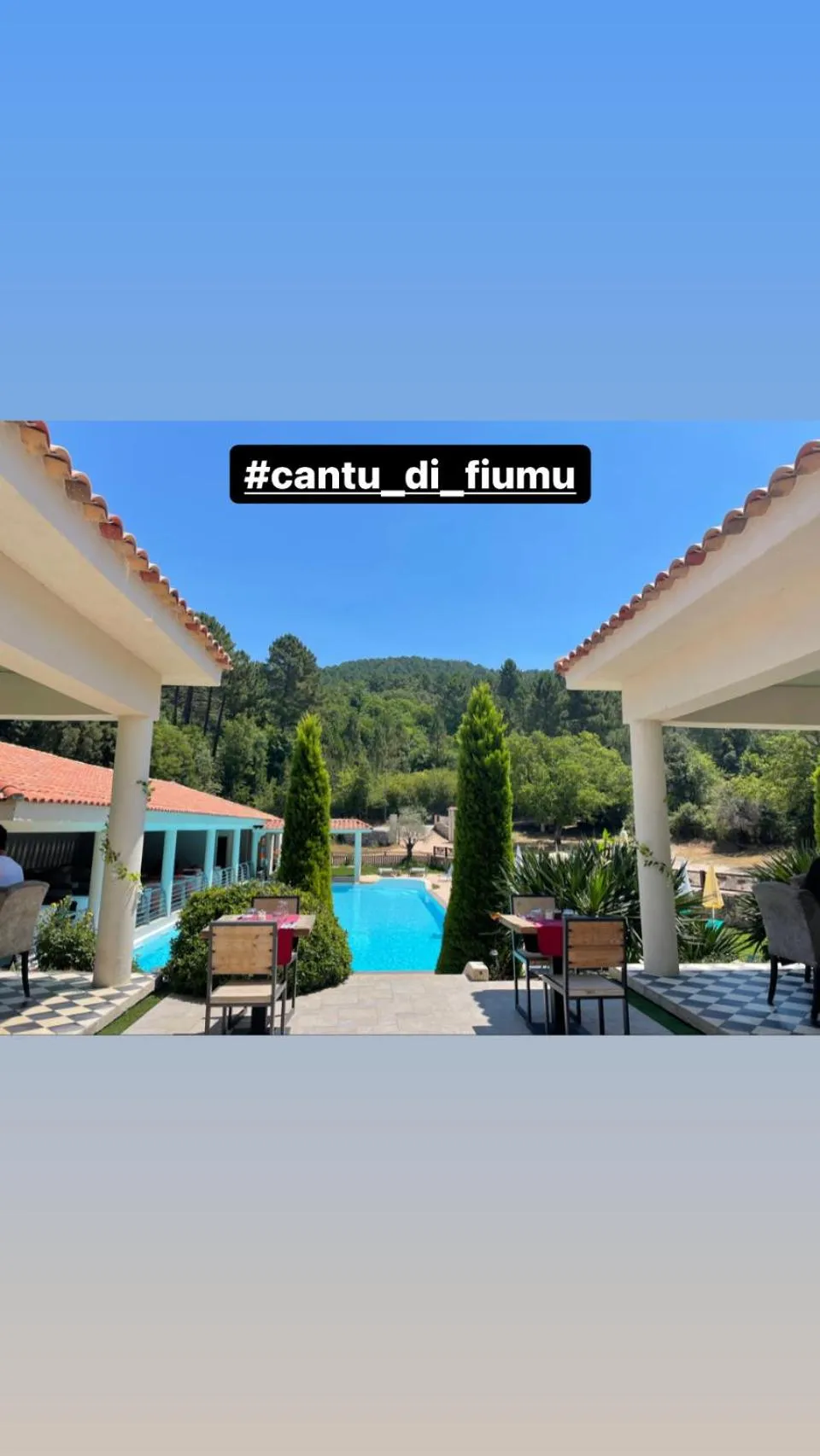 Restaurant/places to eat in Hôtel Cantu di Fiumu