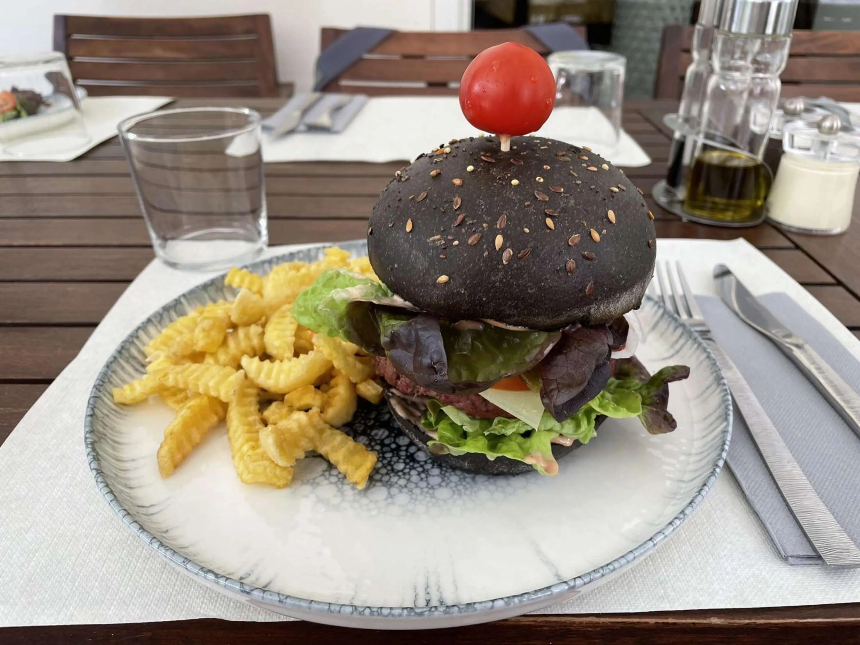 Restaurant/places to eat in Hôtel Cantu di Fiumu