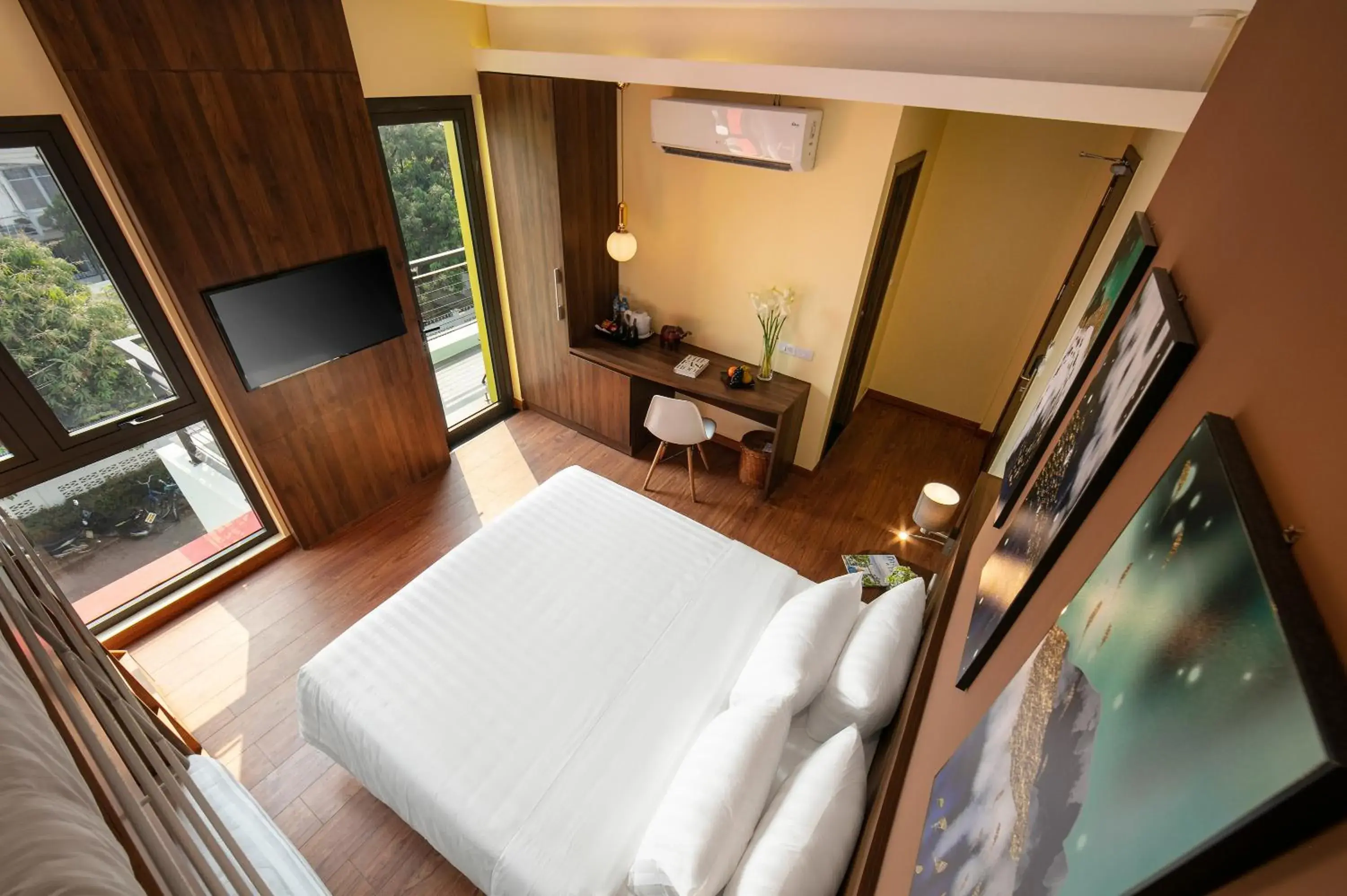 Bed in Viryla Boutique Hotel Bed in Viryla Boutique Hotel