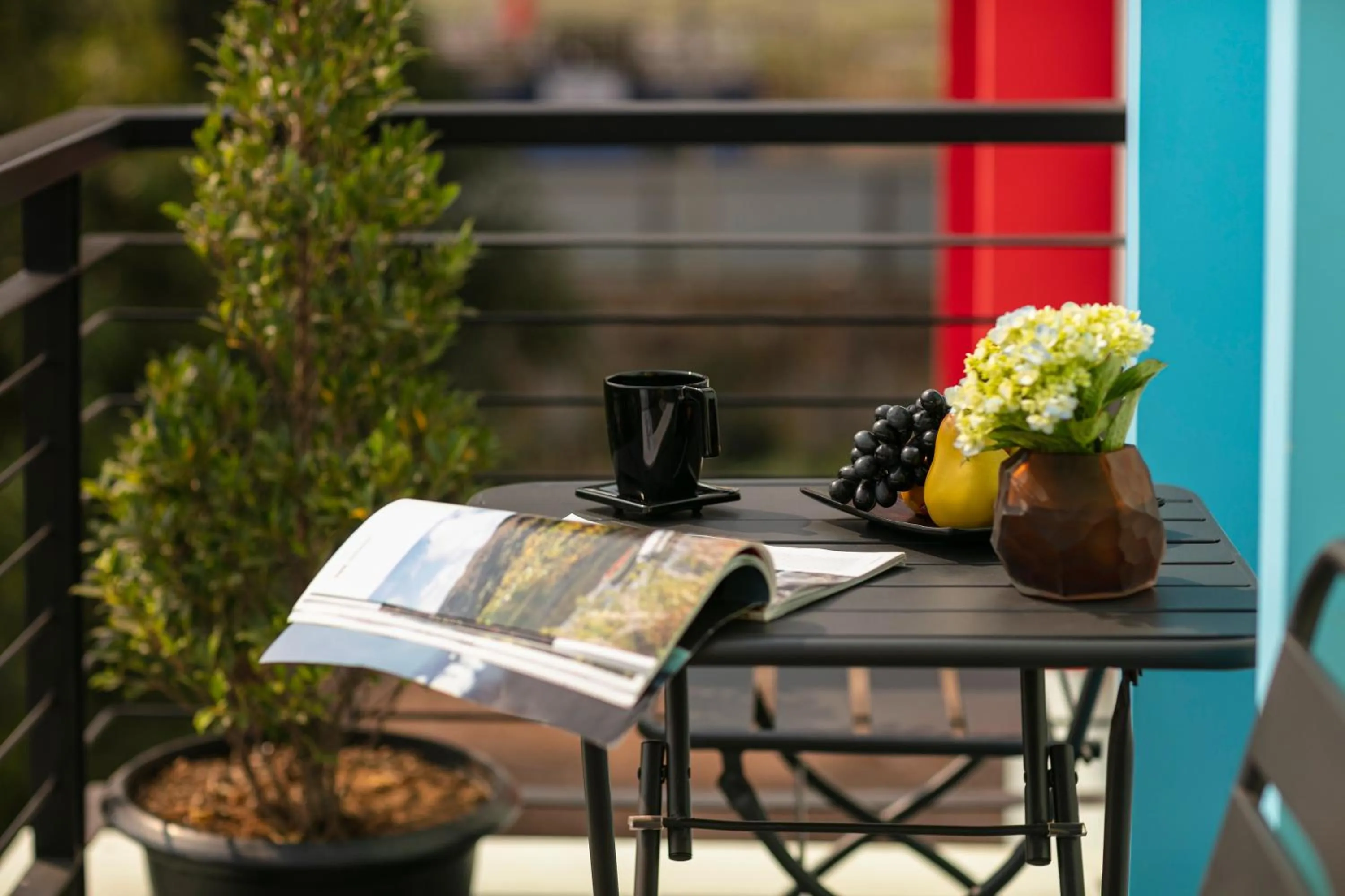 Balcony/Terrace in Viryla Boutique Hotel