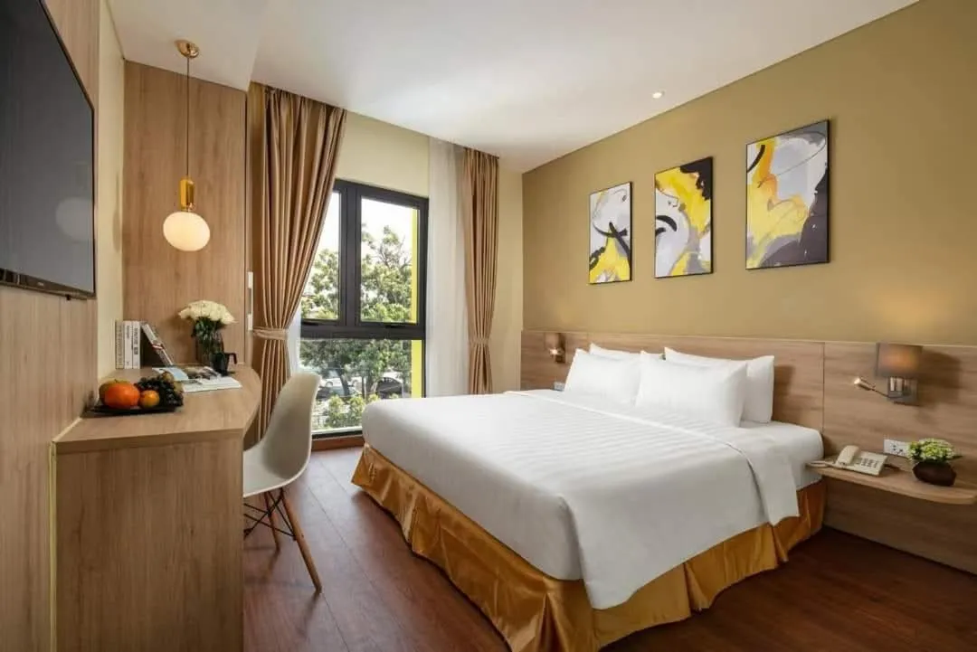 Bed in Viryla Boutique Hotel