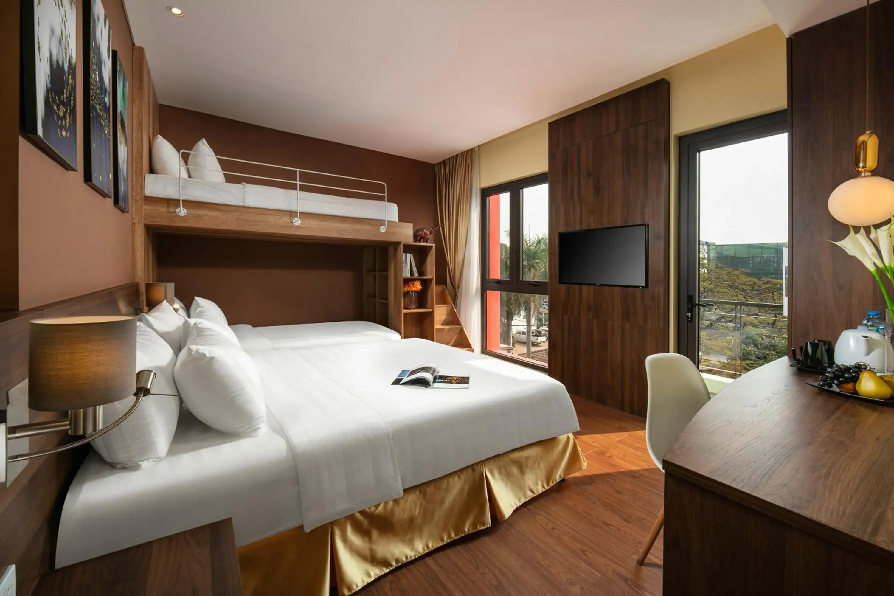 Bed in Viryla Boutique Hotel Bed in Viryla Boutique Hotel