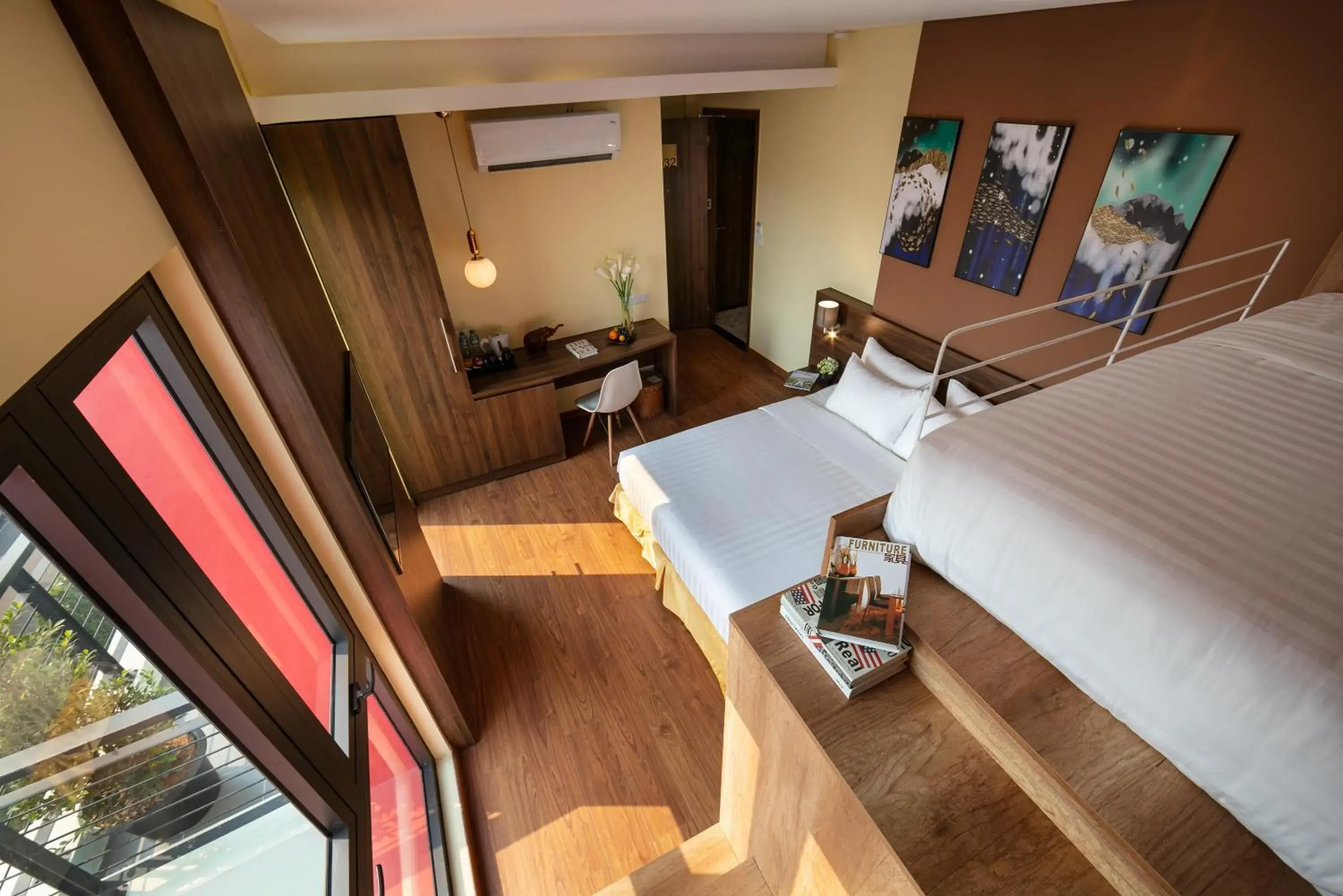 Bed in Viryla Boutique Hotel Bed in Viryla Boutique Hotel