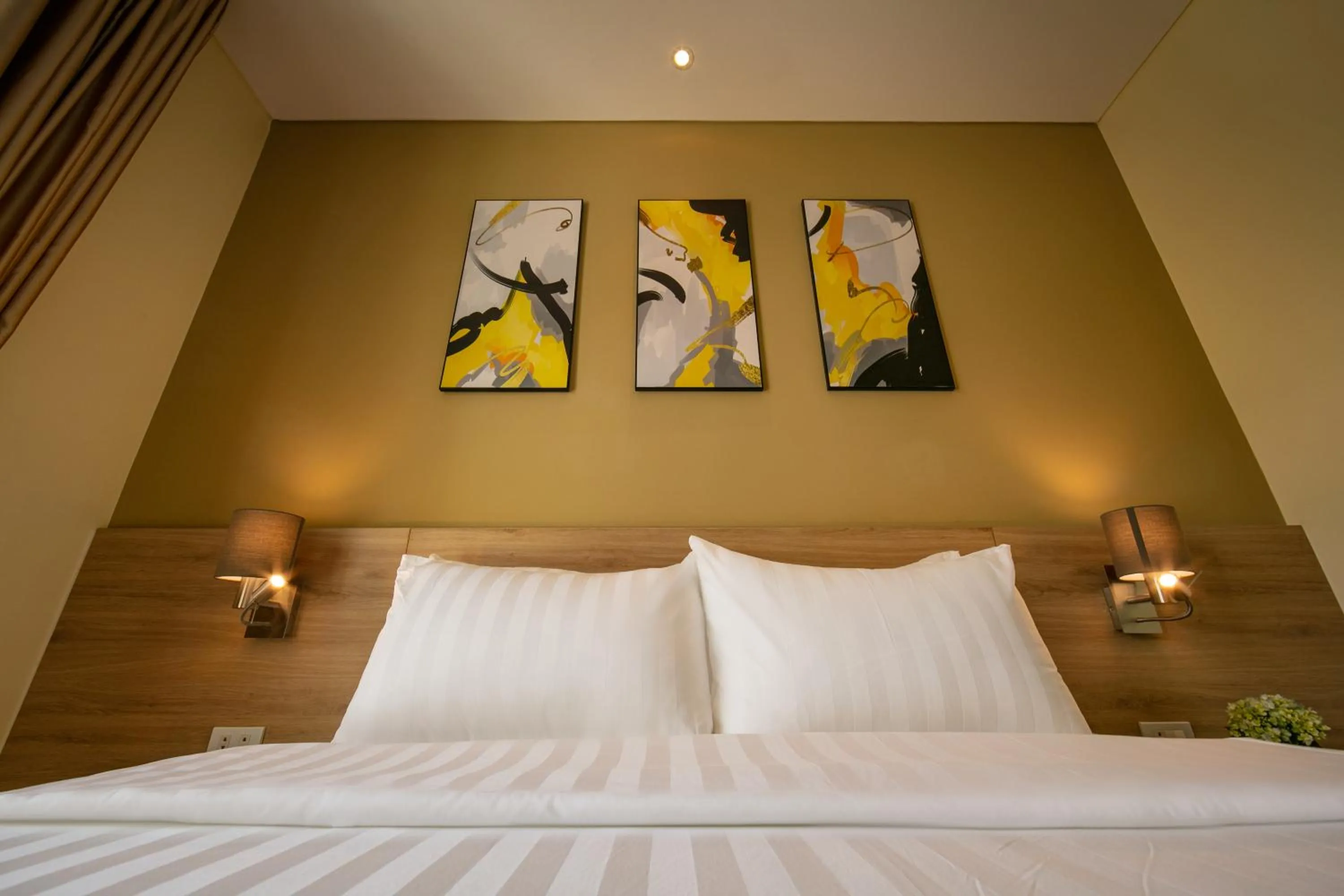 Bed in Viryla Boutique Hotel
