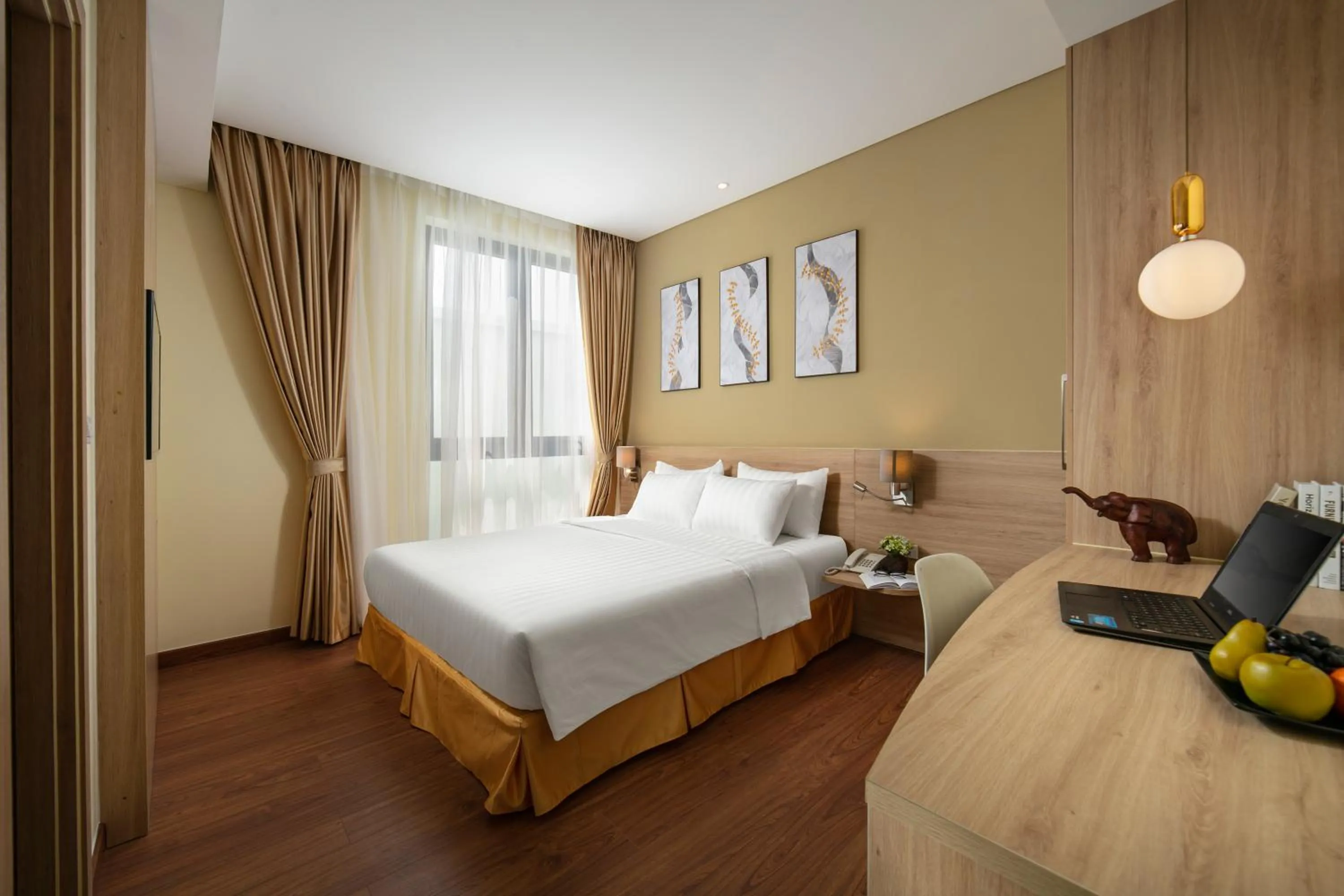 Bed in Viryla Boutique Hotel