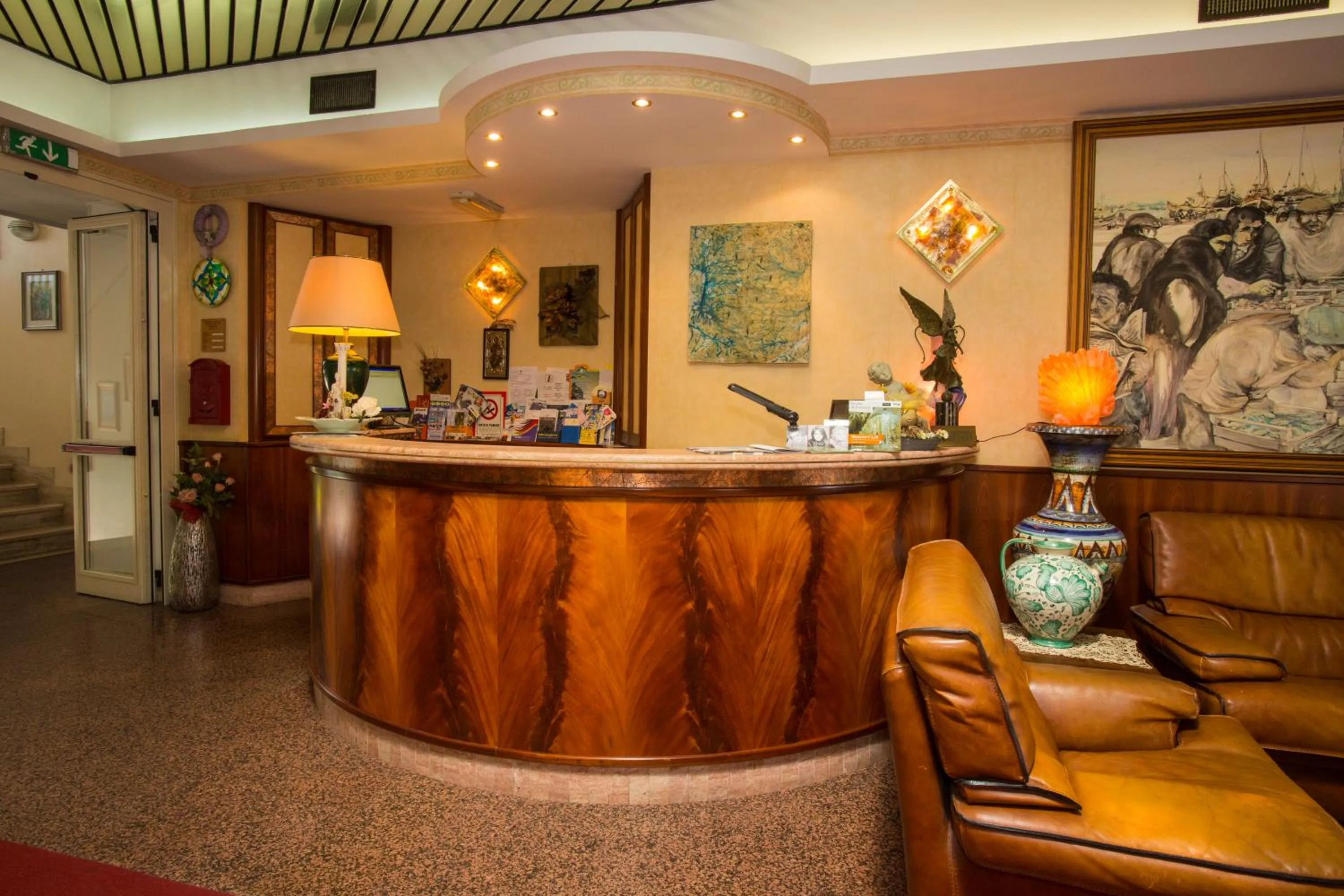 Lobby or reception in Hotel Eden